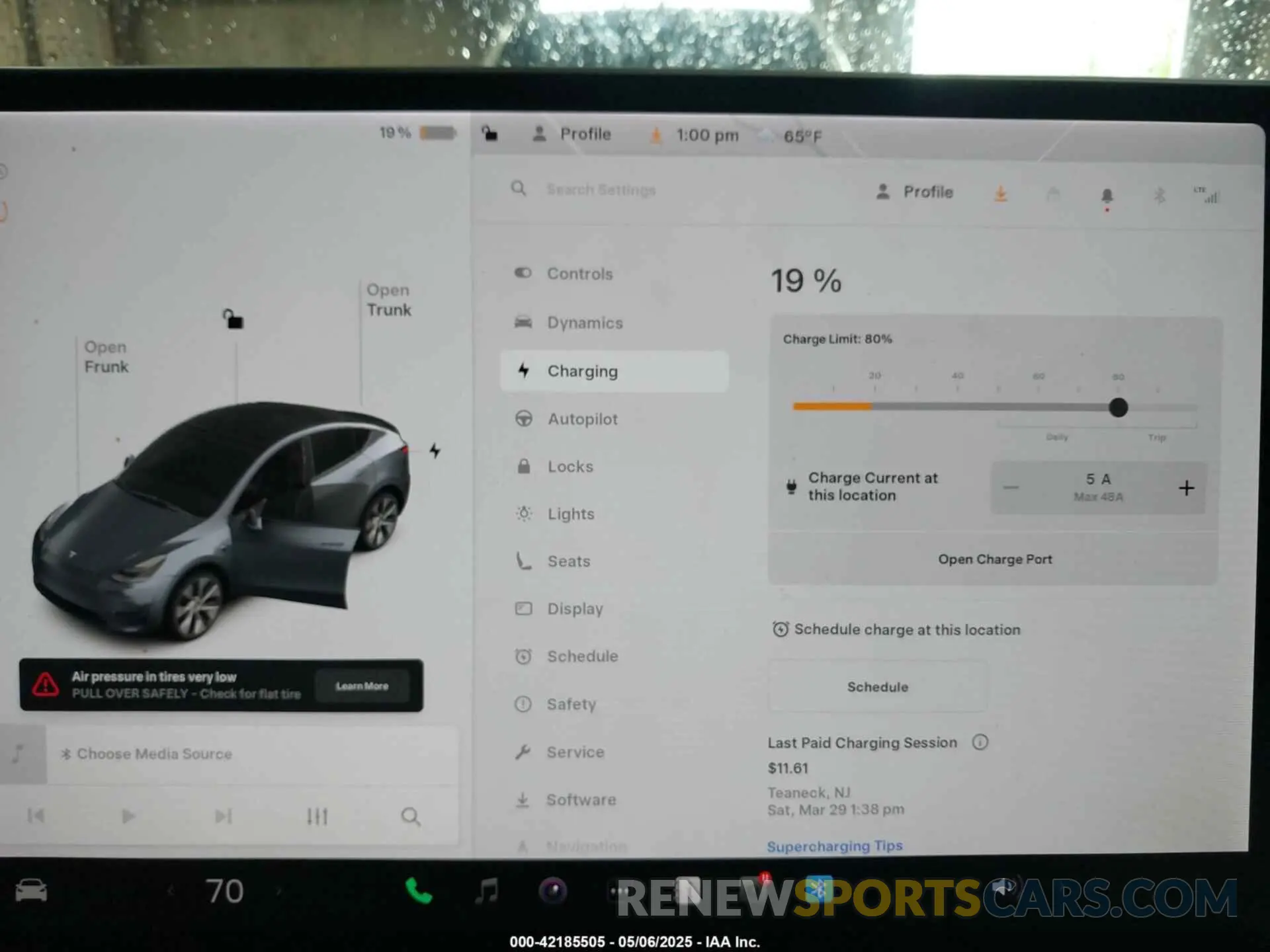 17 fotografías del automóvil dañado 5YJYGDEE2MF121792 TESLA MODEL Y 2021