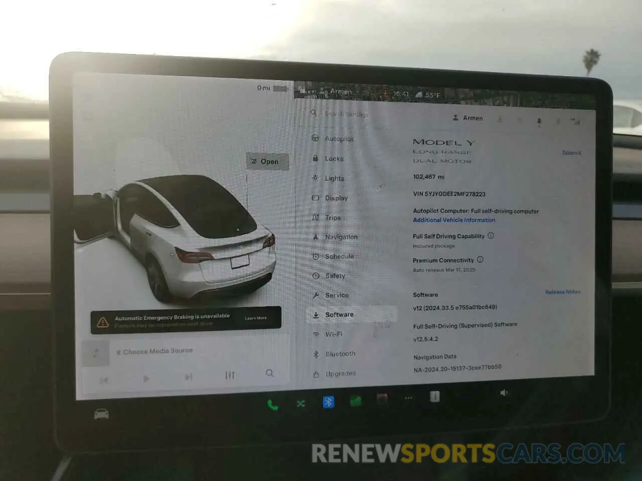 9 fotografías del automóvil dañado 5YJYGDEE2MF278223 TESLA MODEL Y 2021