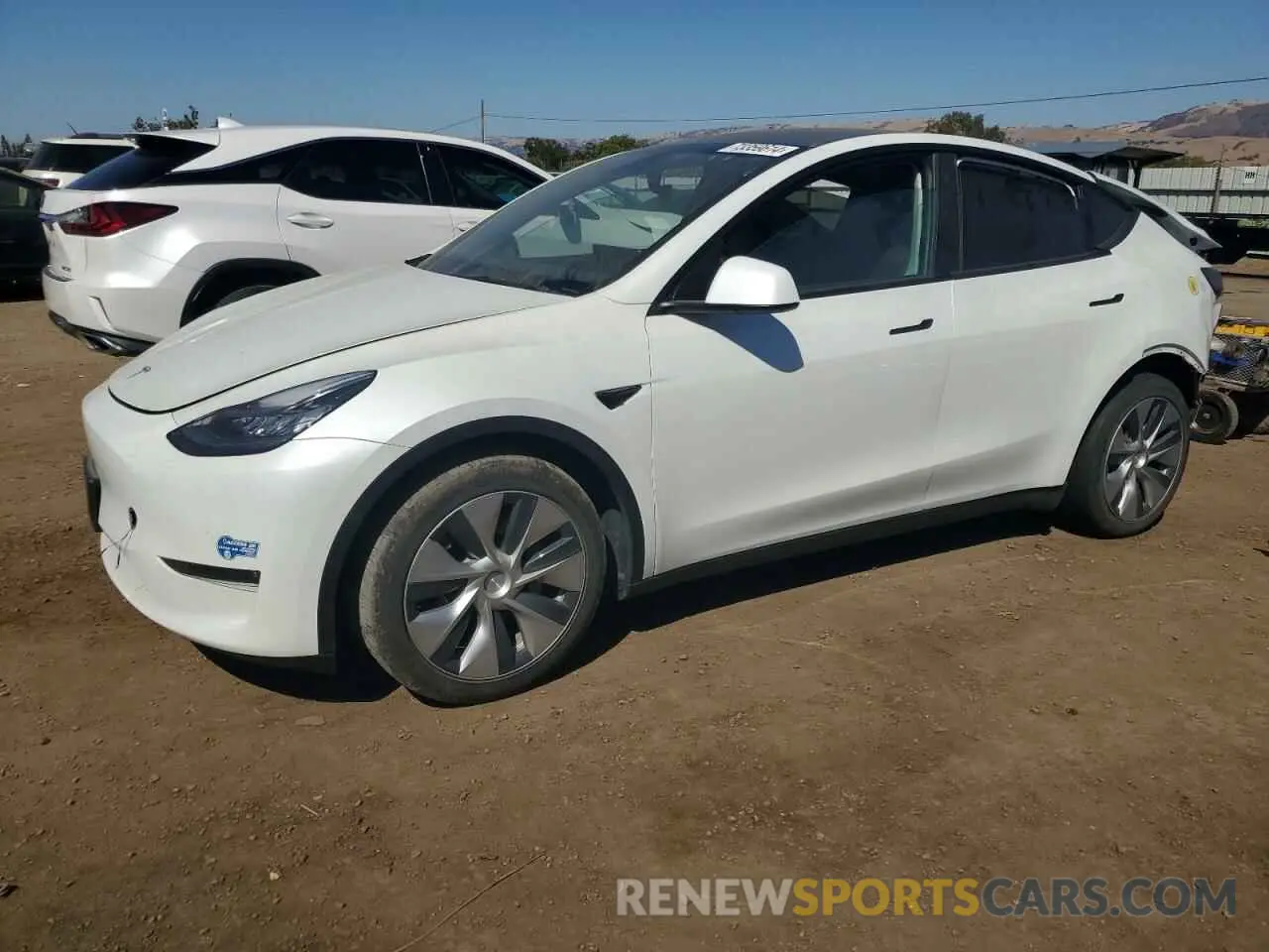 1 fotografías del automóvil dañado 5YJYGDEE3MF086177 TESLA MODEL Y 2021