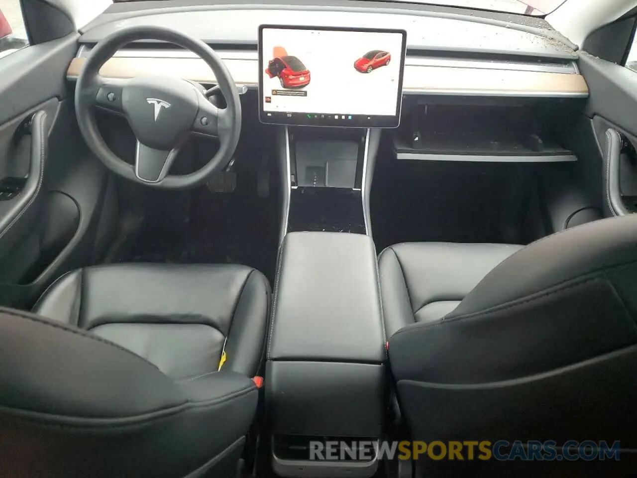 8 fotografías del automóvil dañado 5YJYGDEE3MF118674 TESLA MODEL Y 2021