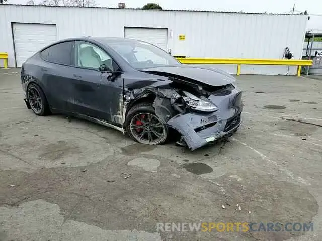 11 fotografías del automóvil dañado 5YJYGDEE3MF195786 TESLA MODEL Y 2021