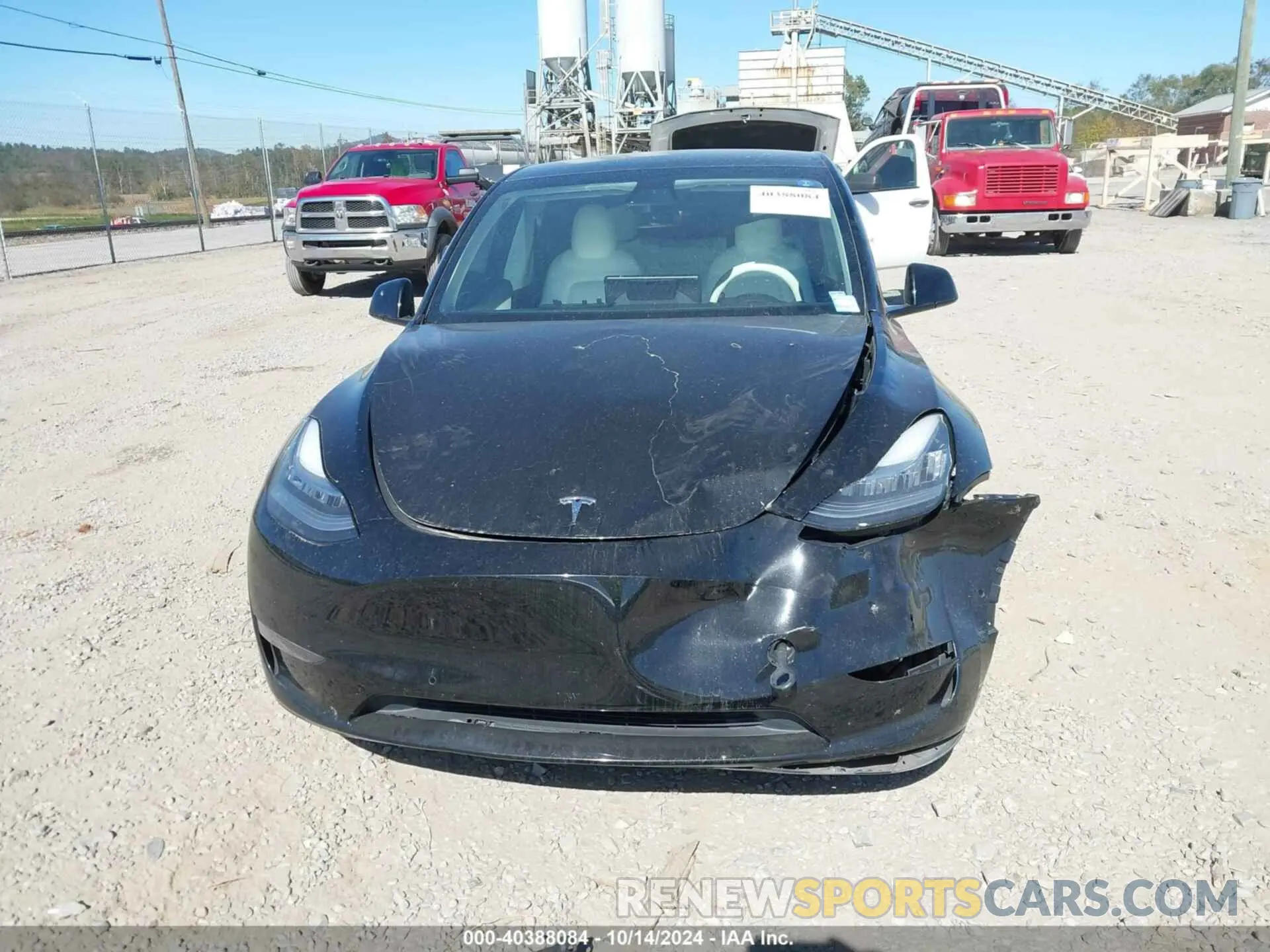 12 fotografías del automóvil dañado 5YJYGDEE3MF248485 TESLA MODEL Y 2021