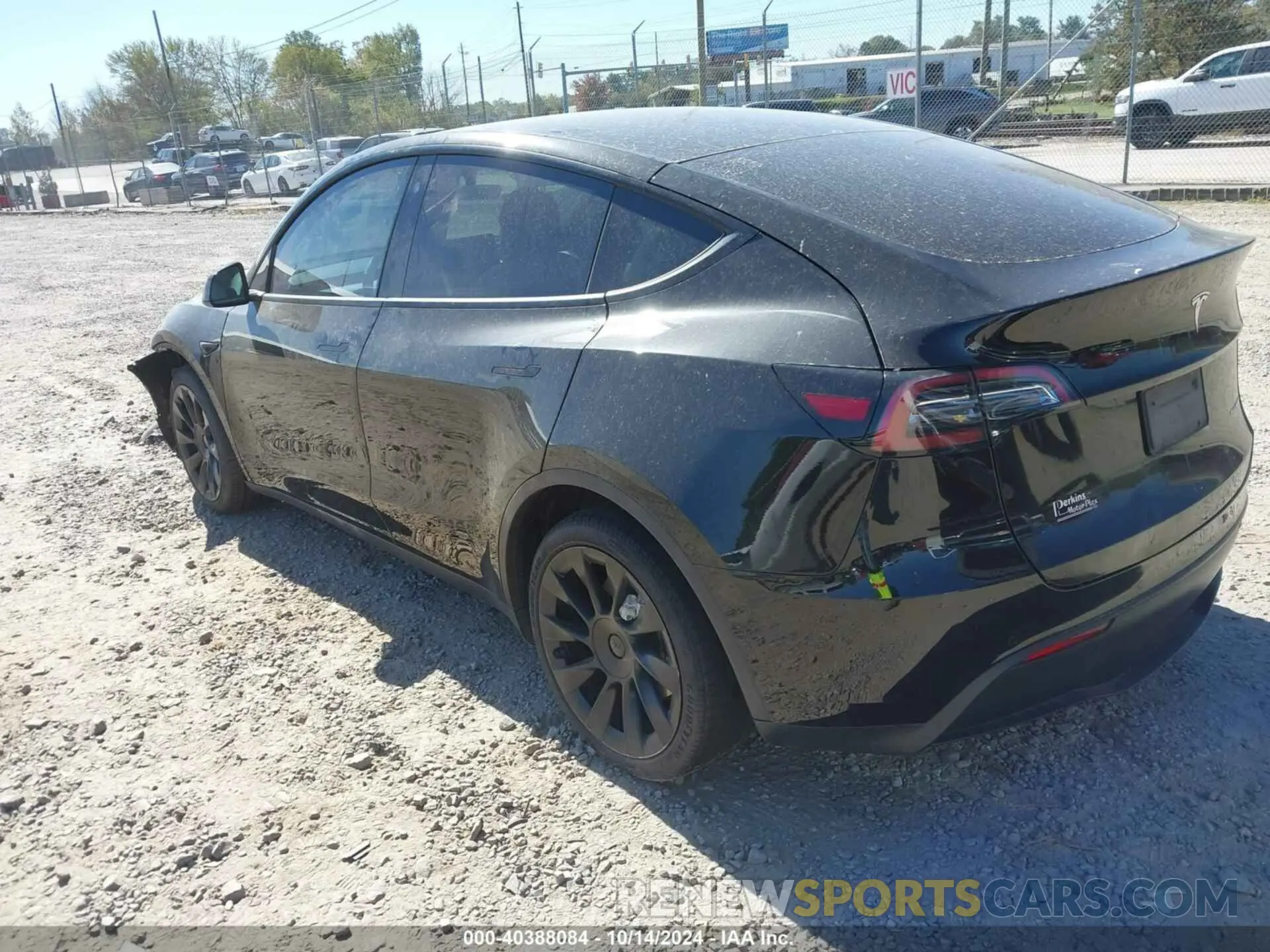 3 fotografías del automóvil dañado 5YJYGDEE3MF248485 TESLA MODEL Y 2021