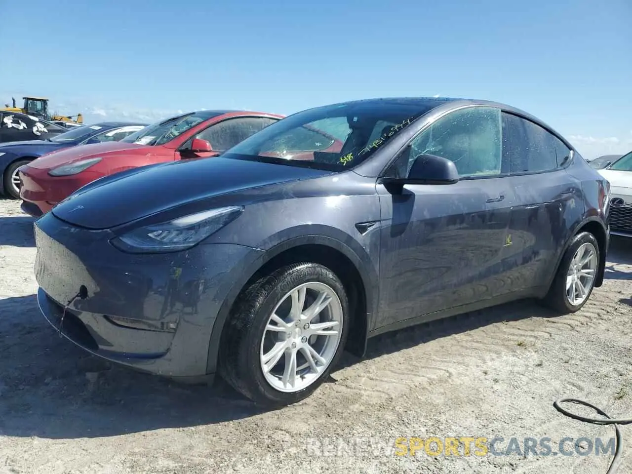 1 fotografías del automóvil dañado 5YJYGDEE3MF278330 TESLA MODEL Y 2021