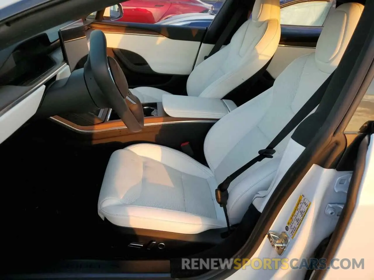 7 fotografías del automóvil dañado 5YJYGDEE3MF278330 TESLA MODEL Y 2021