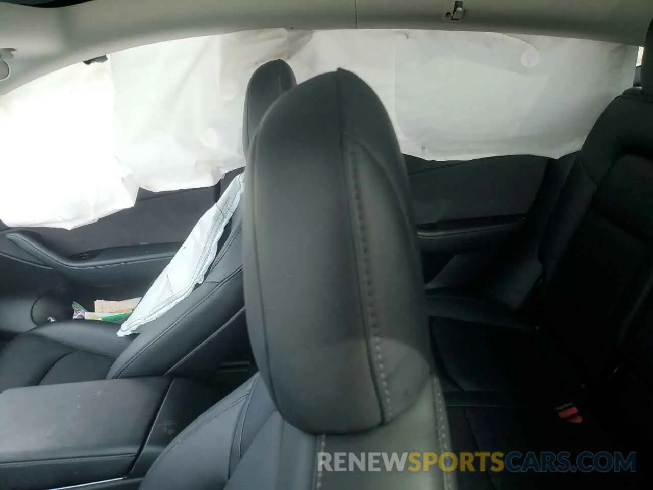 10 fotografías del automóvil dañado 5YJYGDEE4MF102368 TESLA MODEL Y 2021