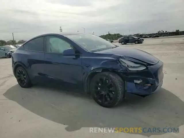 12 fotografías del automóvil dañado 5YJYGDEE4MF102368 TESLA MODEL Y 2021