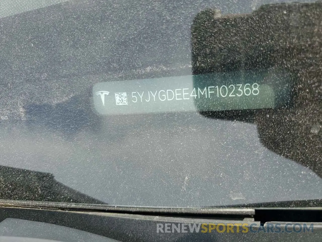 14 fotografías del automóvil dañado 5YJYGDEE4MF102368 TESLA MODEL Y 2021
