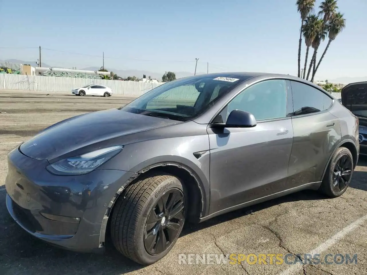1 fotografías del automóvil dañado 5YJYGDEE4MF161131 TESLA MODEL Y 2021