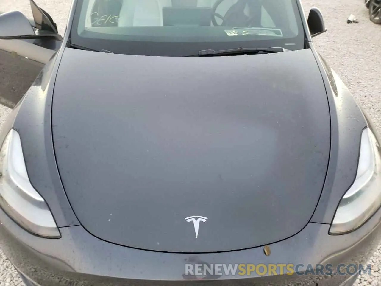 7 fotografías del automóvil dañado 5YJYGDEE4MF187065 TESLA MODEL Y 2021