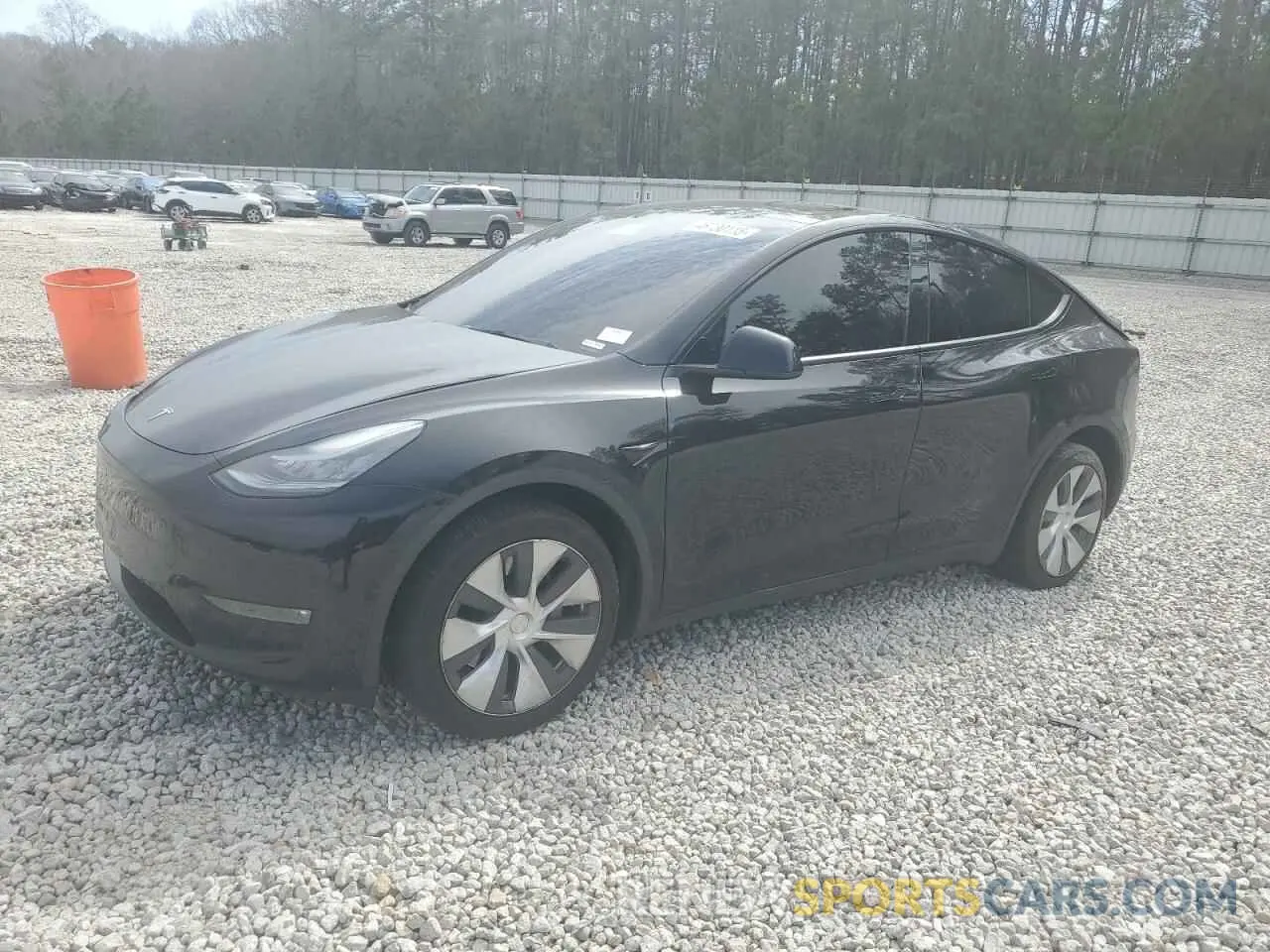 1 fotografías del automóvil dañado 5YJYGDEE4MF196364 TESLA MODEL Y 2021
