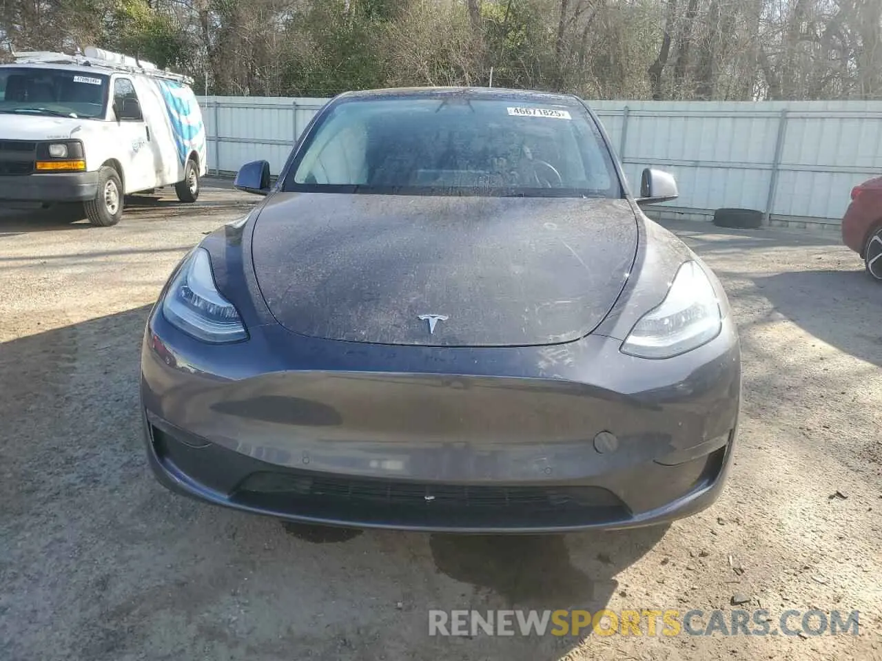5 fotografías del automóvil dañado 5YJYGDEE4MF208593 TESLA MODEL Y 2021