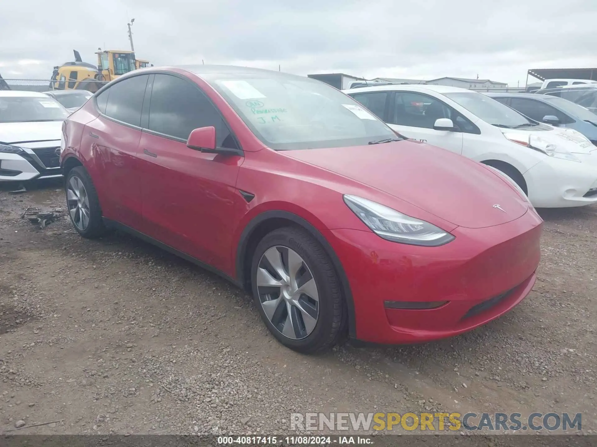 1 fotografías del automóvil dañado 5YJYGDEE5MF083684 TESLA MODEL Y 2021
