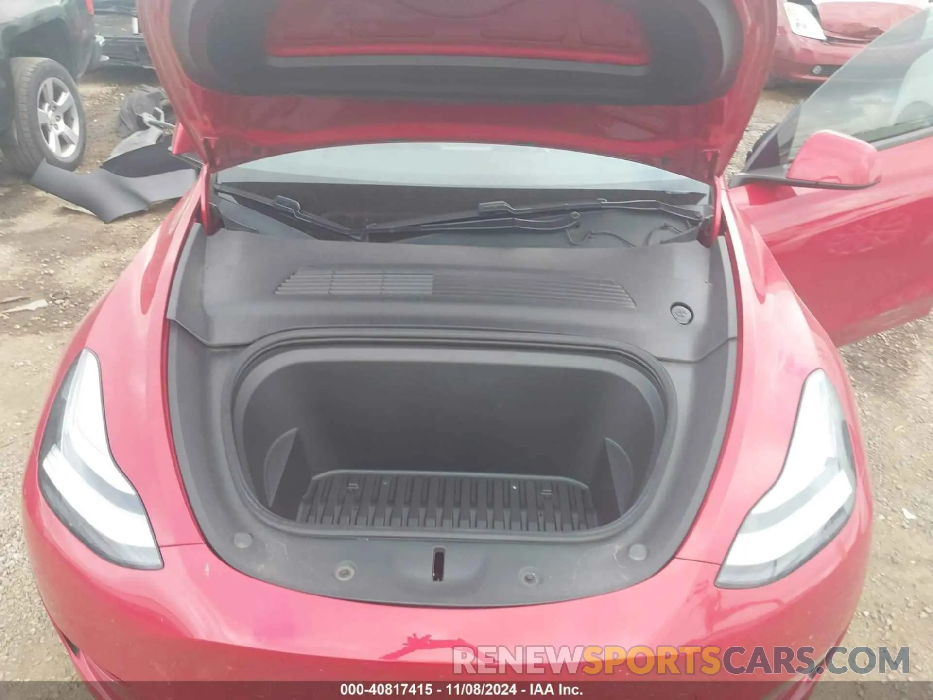 10 fotografías del automóvil dañado 5YJYGDEE5MF083684 TESLA MODEL Y 2021