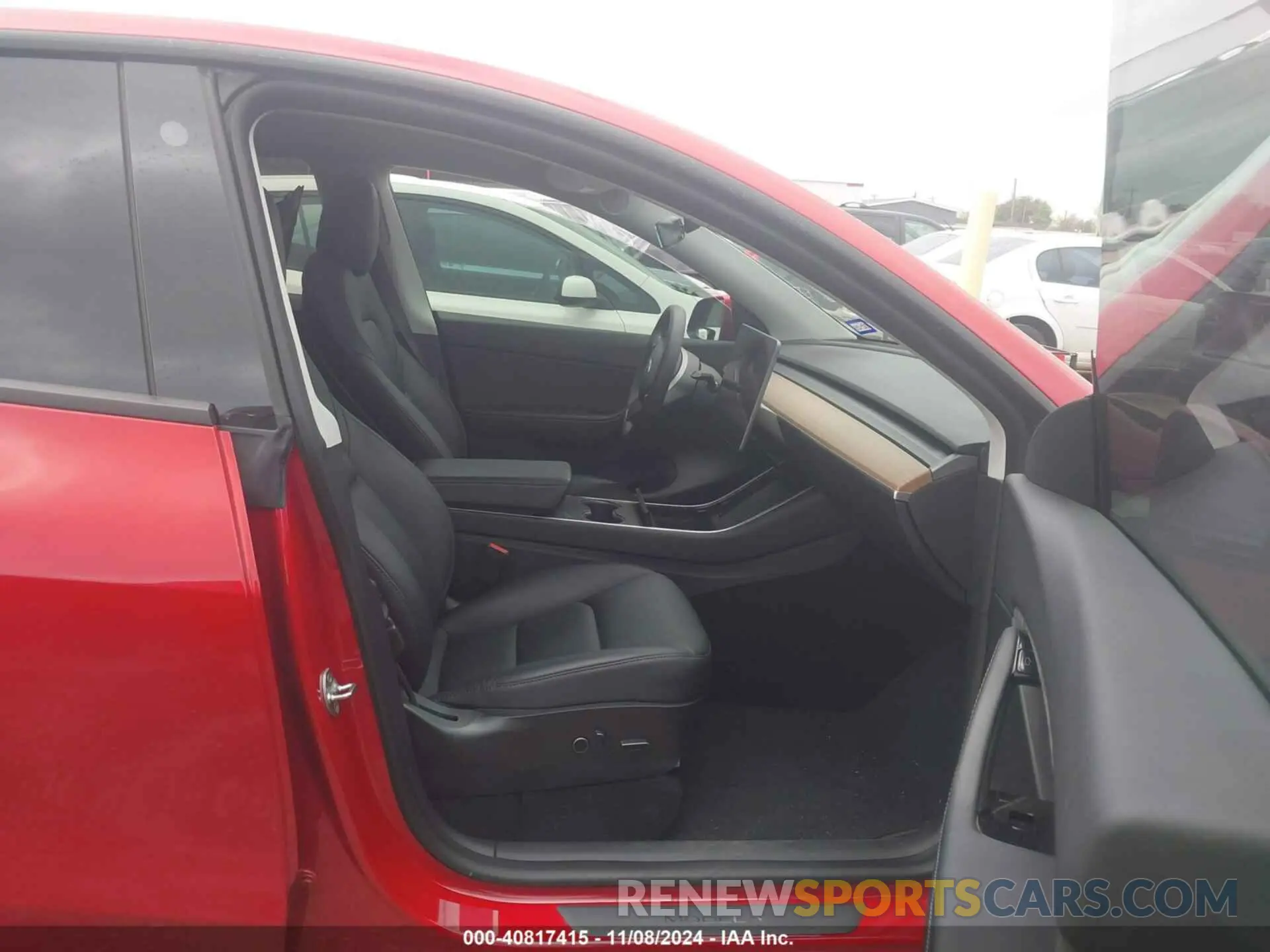 5 fotografías del automóvil dañado 5YJYGDEE5MF083684 TESLA MODEL Y 2021