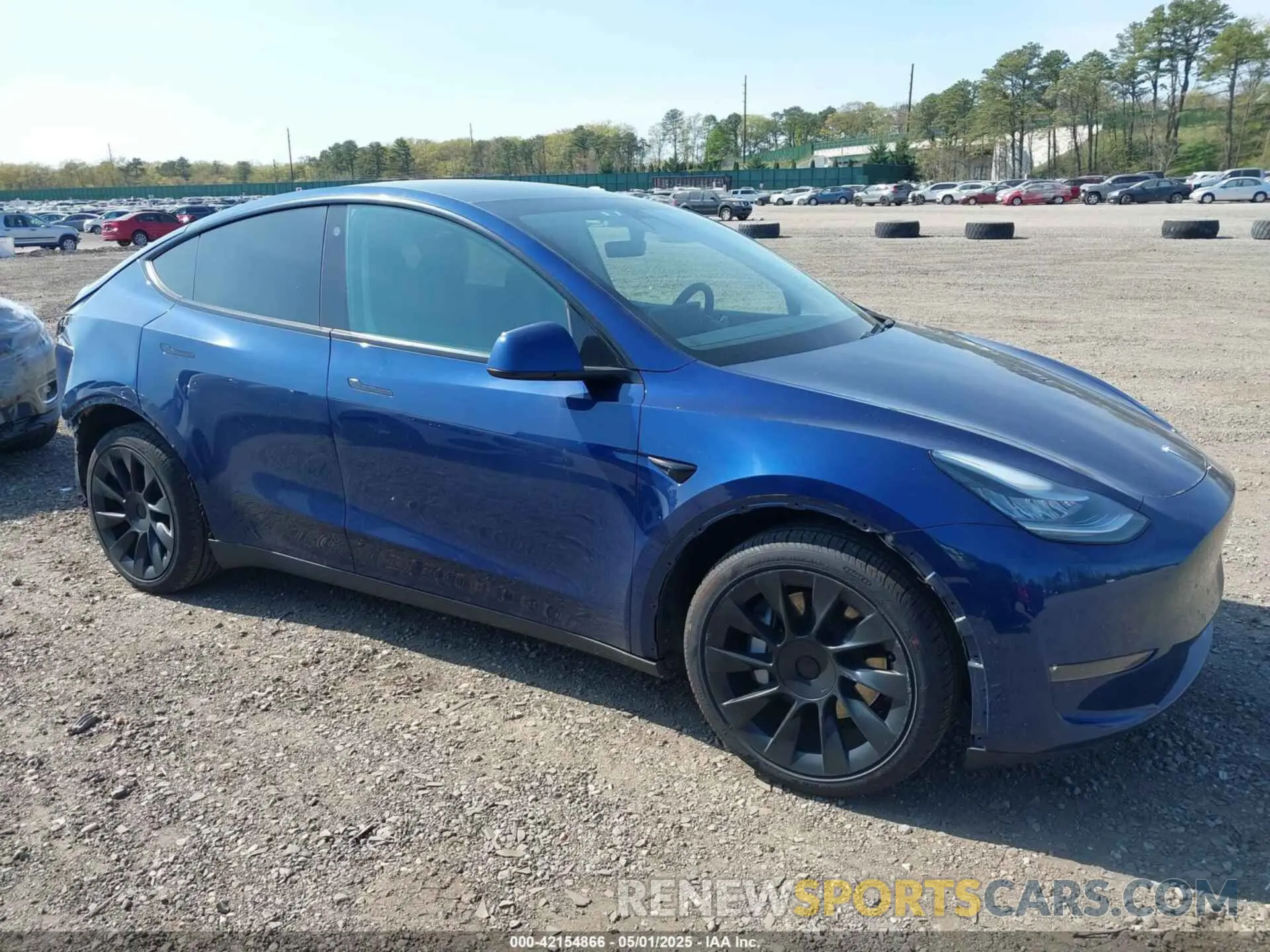 1 fotografías del automóvil dañado 5YJYGDEE5MF089548 TESLA MODEL Y 2021