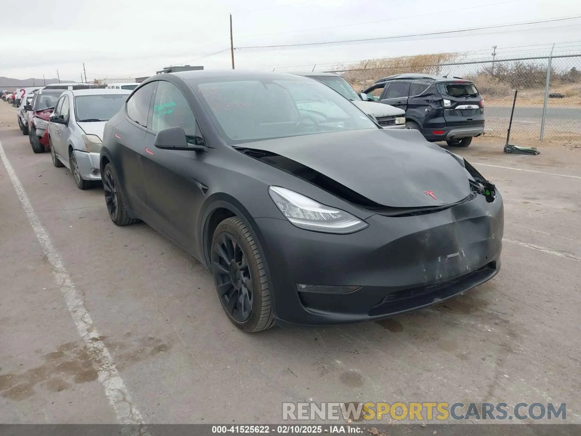 1 fotografías del automóvil dañado 5YJYGDEE5MF111774 TESLA MODEL Y 2021