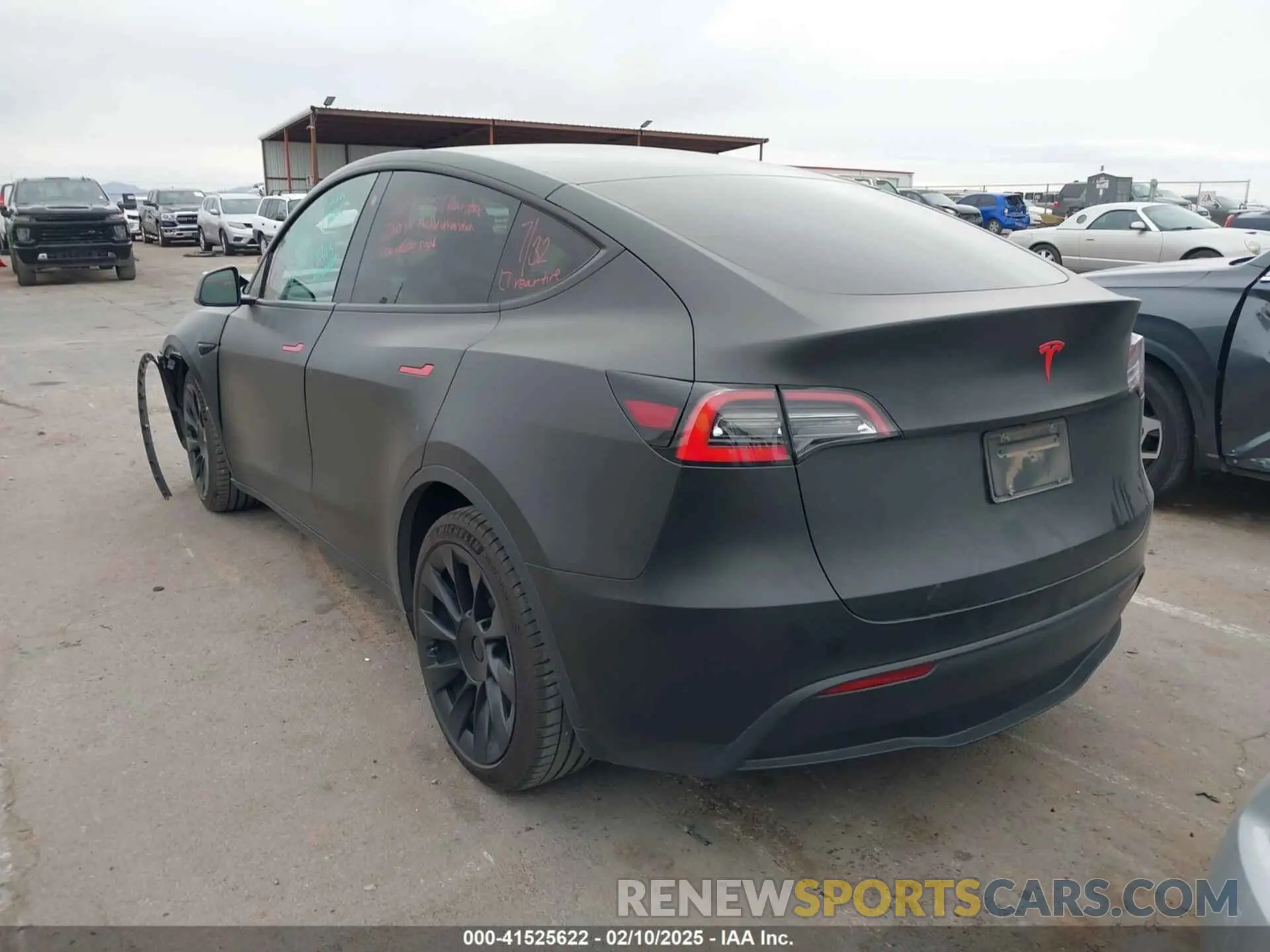 13 fotografías del automóvil dañado 5YJYGDEE5MF111774 TESLA MODEL Y 2021