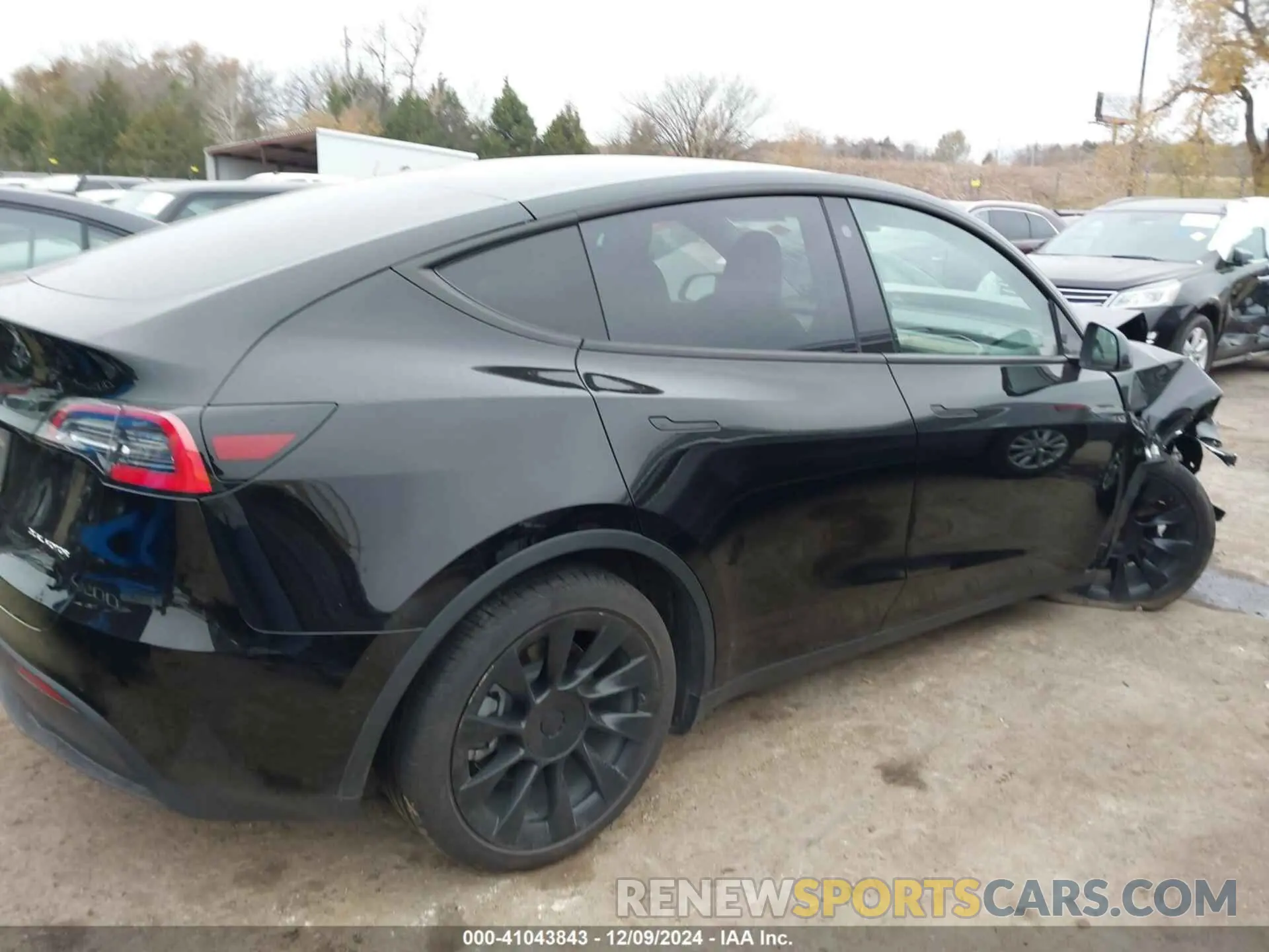 13 fotografías del automóvil dañado 5YJYGDEE5MF137825 TESLA MODEL Y 2021