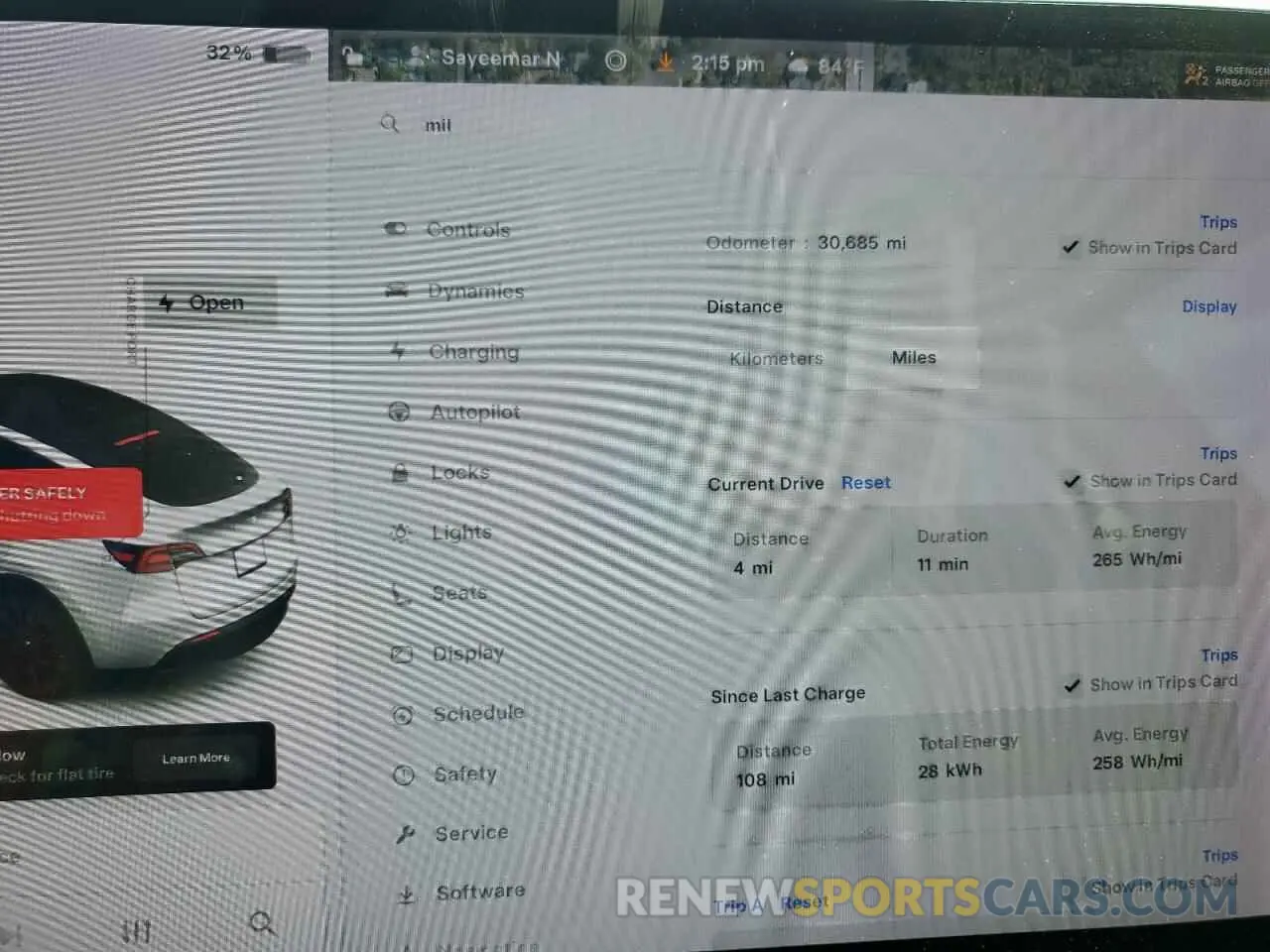 9 fotografías del automóvil dañado 5YJYGDEE5MF141440 TESLA MODEL Y 2021