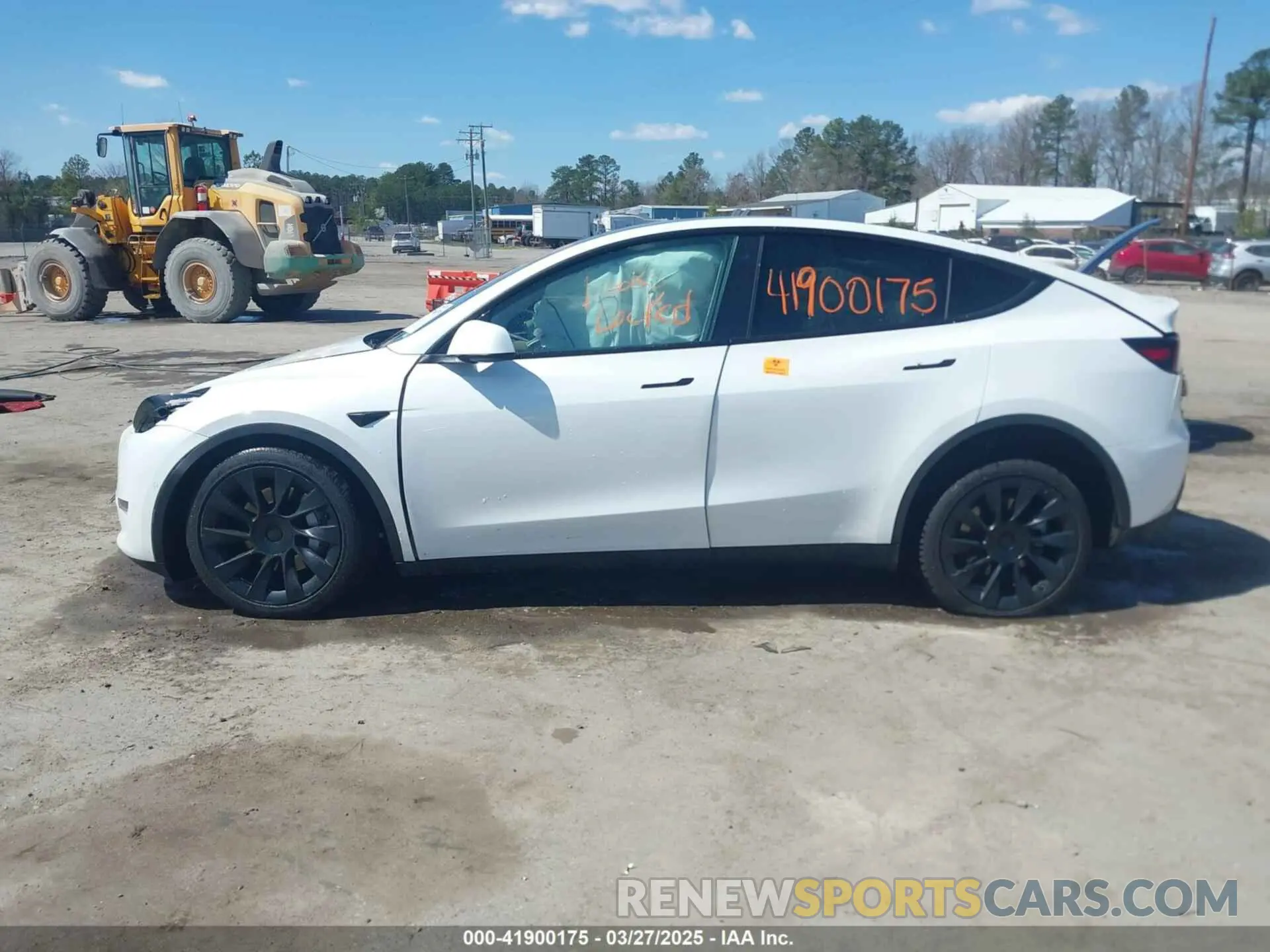 13 fotografías del automóvil dañado 5YJYGDEE5MF232790 TESLA MODEL Y 2021
