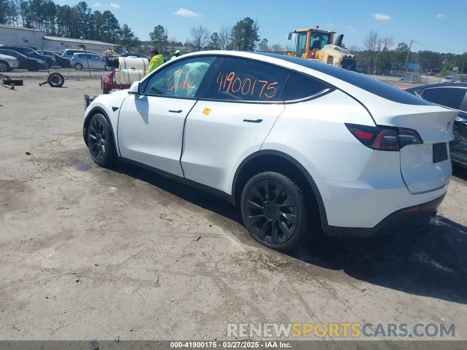 3 fotografías del automóvil dañado 5YJYGDEE5MF232790 TESLA MODEL Y 2021
