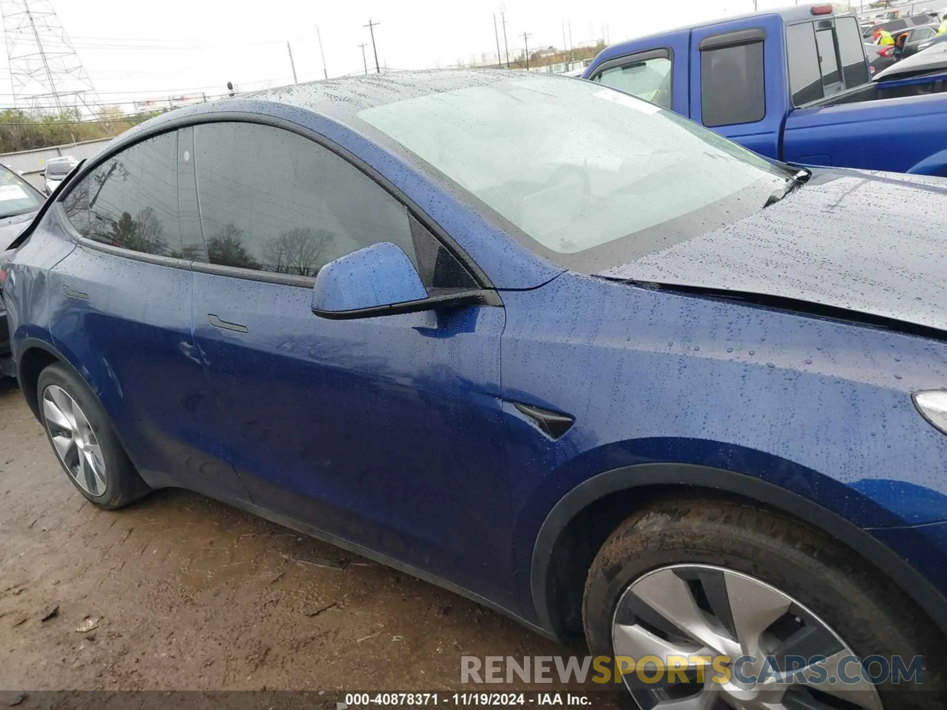 13 fotografías del automóvil dañado 5YJYGDEE5MF244728 TESLA MODEL Y 2021