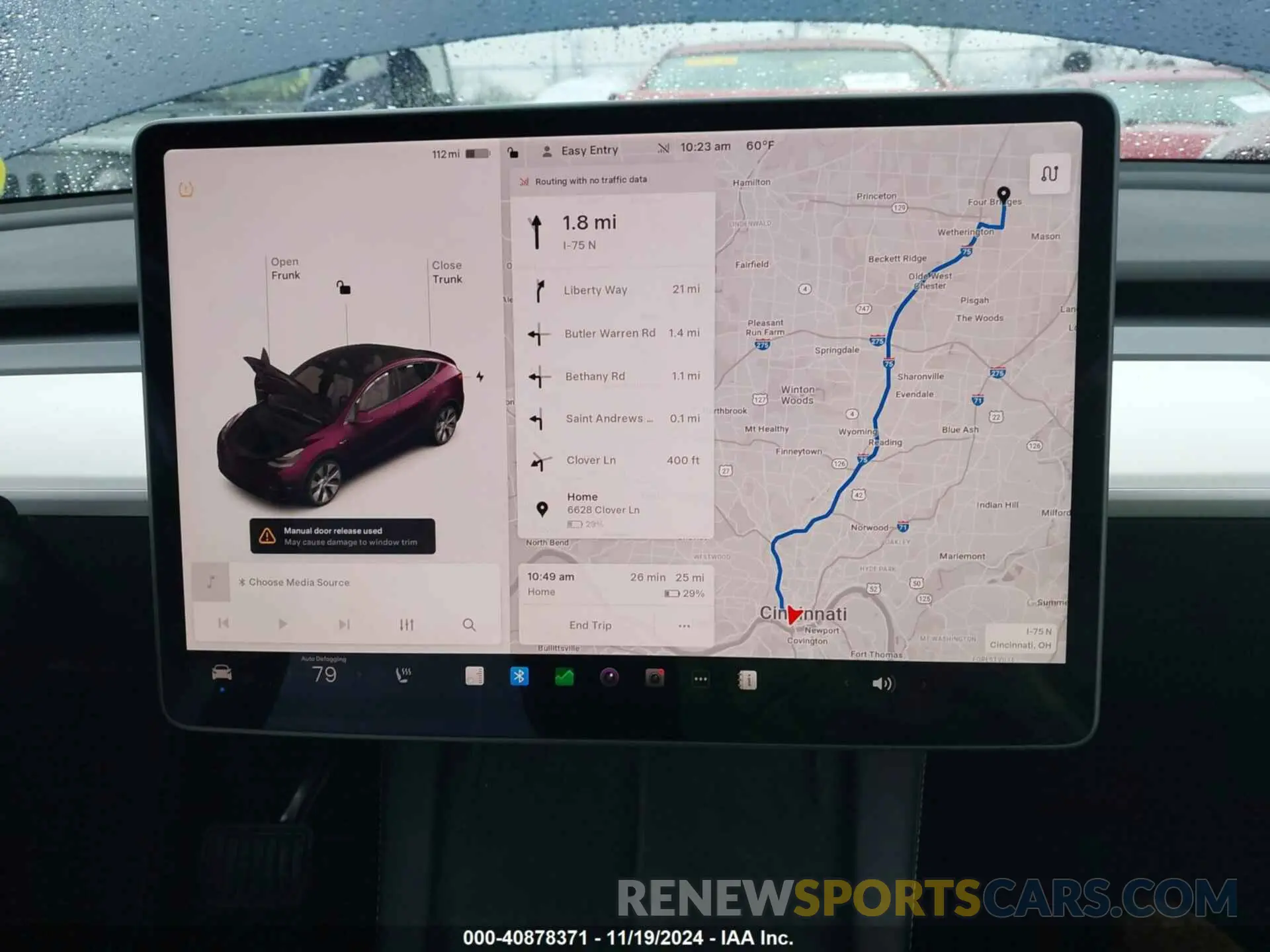 18 fotografías del automóvil dañado 5YJYGDEE5MF244728 TESLA MODEL Y 2021