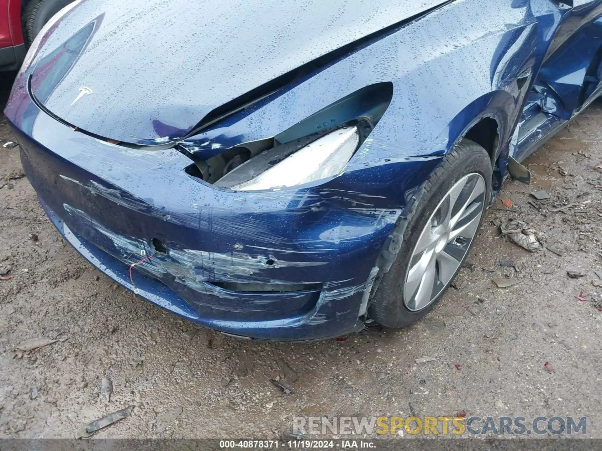 19 fotografías del automóvil dañado 5YJYGDEE5MF244728 TESLA MODEL Y 2021