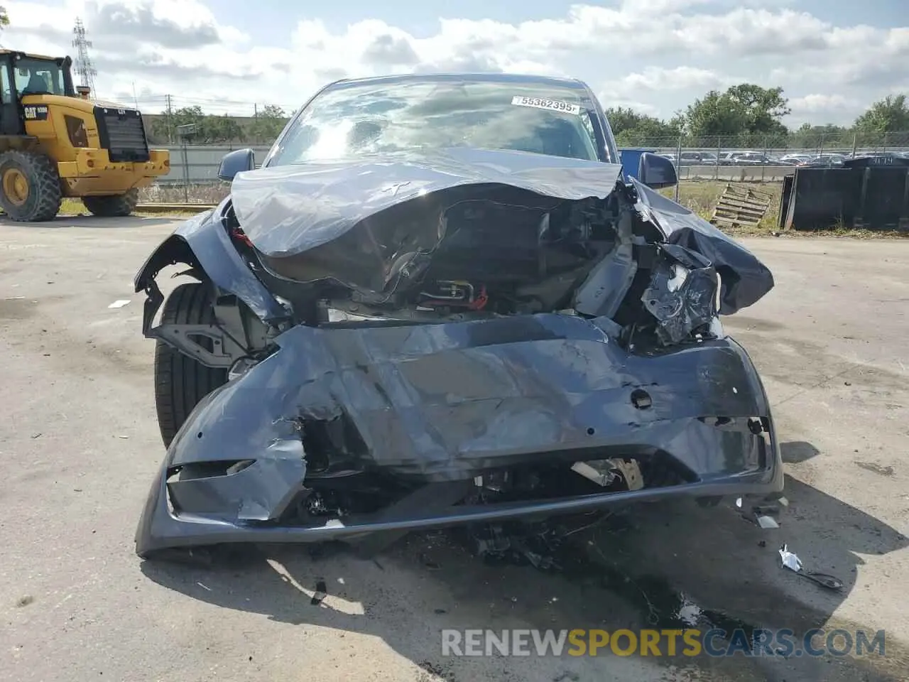 5 fotografías del automóvil dañado 5YJYGDEE5MF248486 TESLA MODEL Y 2021