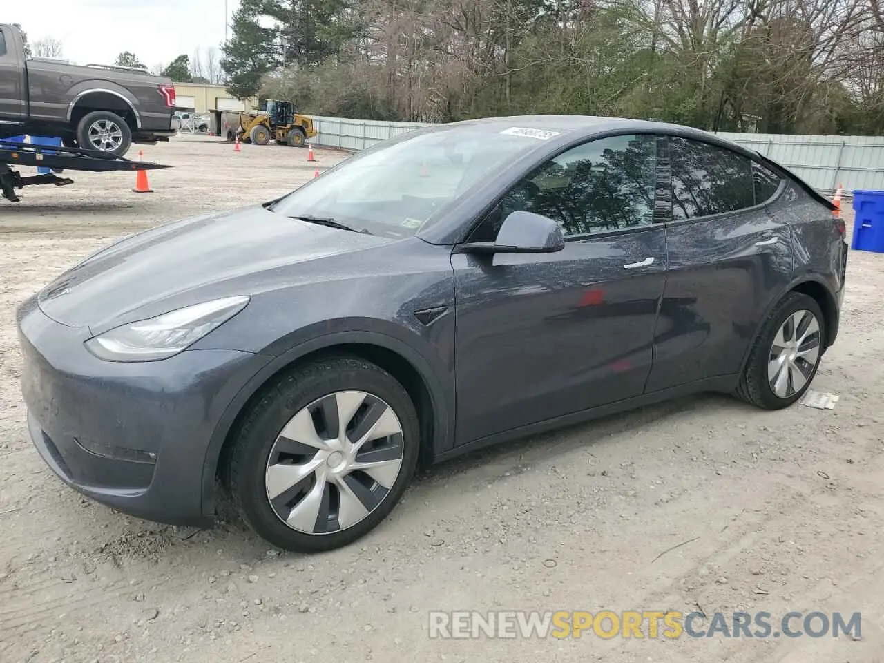 1 fotografías del automóvil dañado 5YJYGDEE5MF253106 TESLA MODEL Y 2021