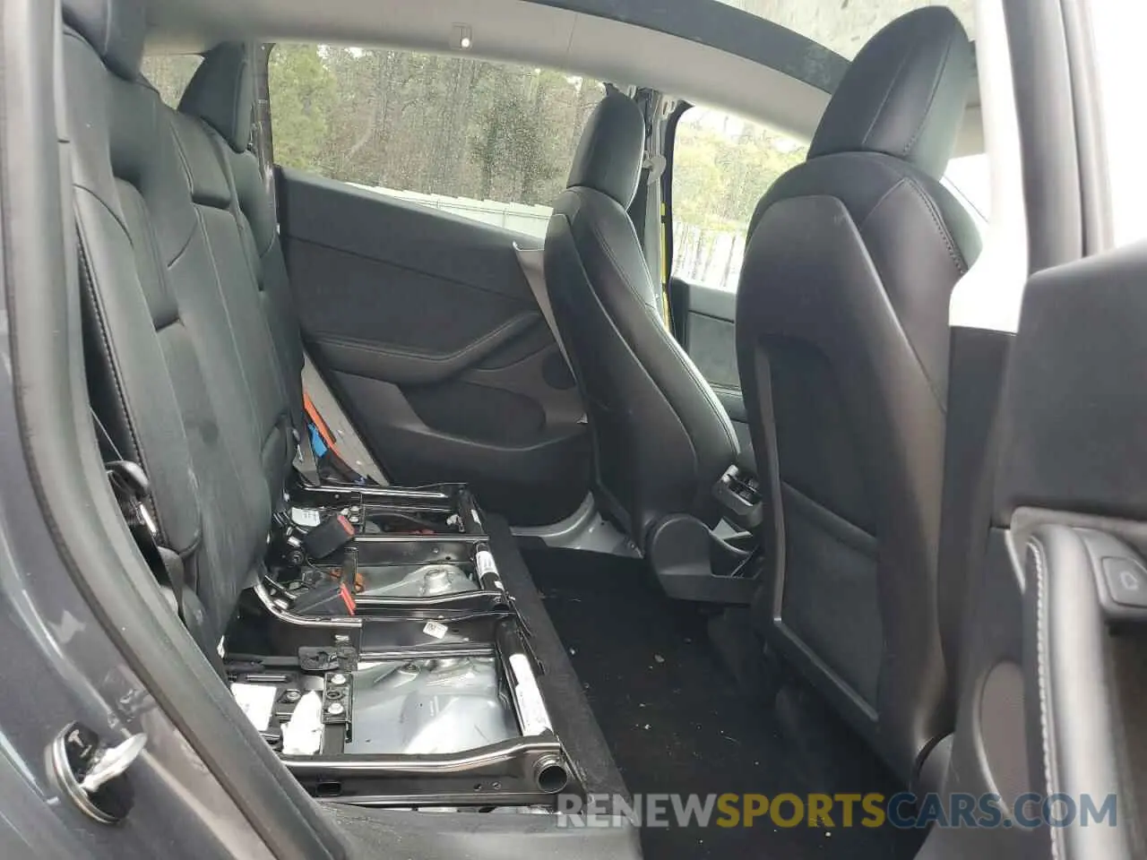 10 fotografías del automóvil dañado 5YJYGDEE5MF253106 TESLA MODEL Y 2021
