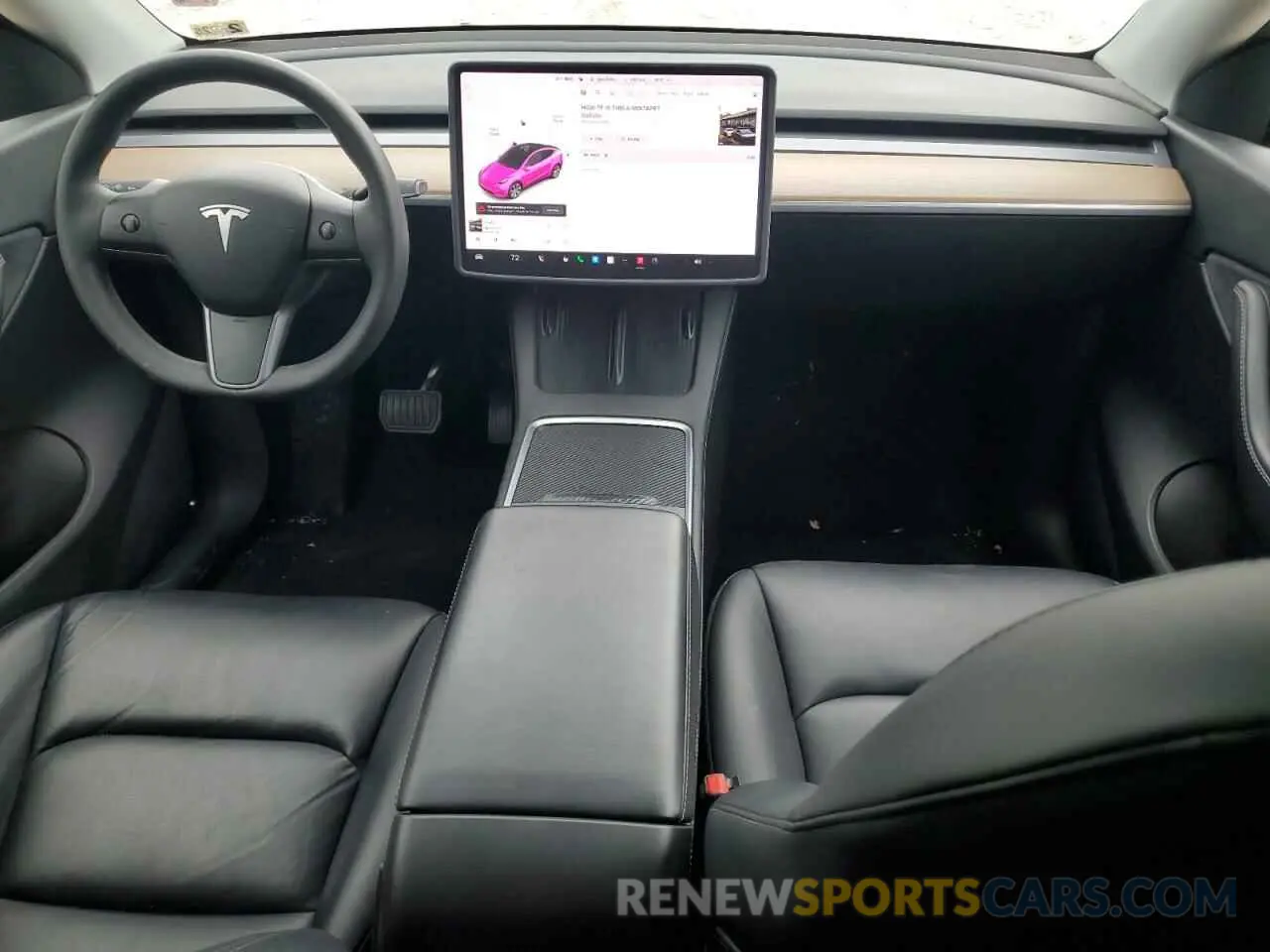 8 fotografías del automóvil dañado 5YJYGDEE5MF253106 TESLA MODEL Y 2021