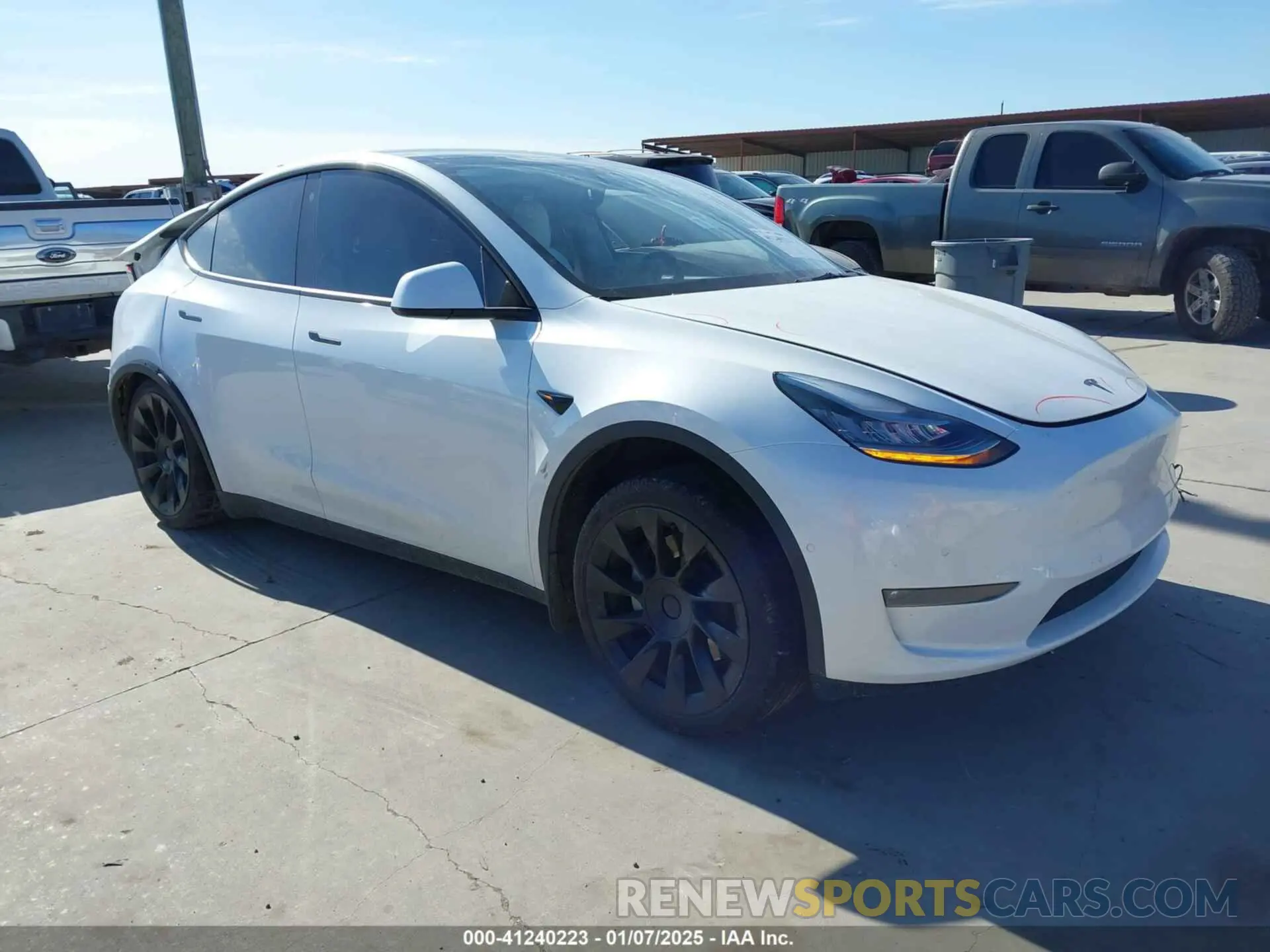 1 fotografías del automóvil dañado 5YJYGDEE5MF262968 TESLA MODEL Y 2021