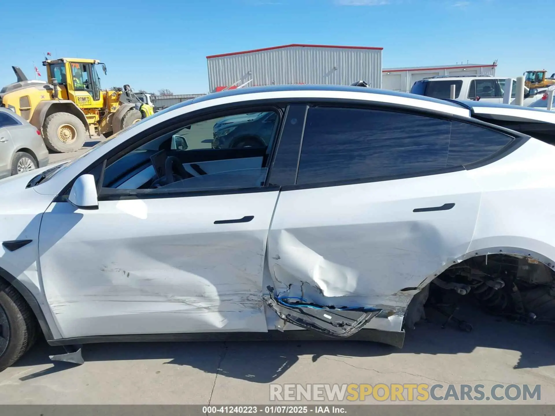 14 fotografías del automóvil dañado 5YJYGDEE5MF262968 TESLA MODEL Y 2021
