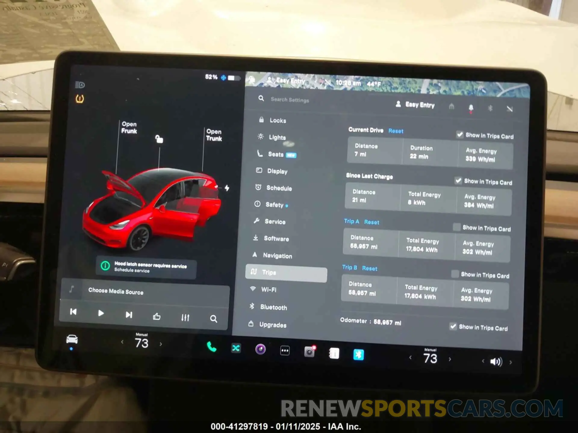 7 fotografías del automóvil dañado 5YJYGDEE5MF266034 TESLA MODEL Y 2021