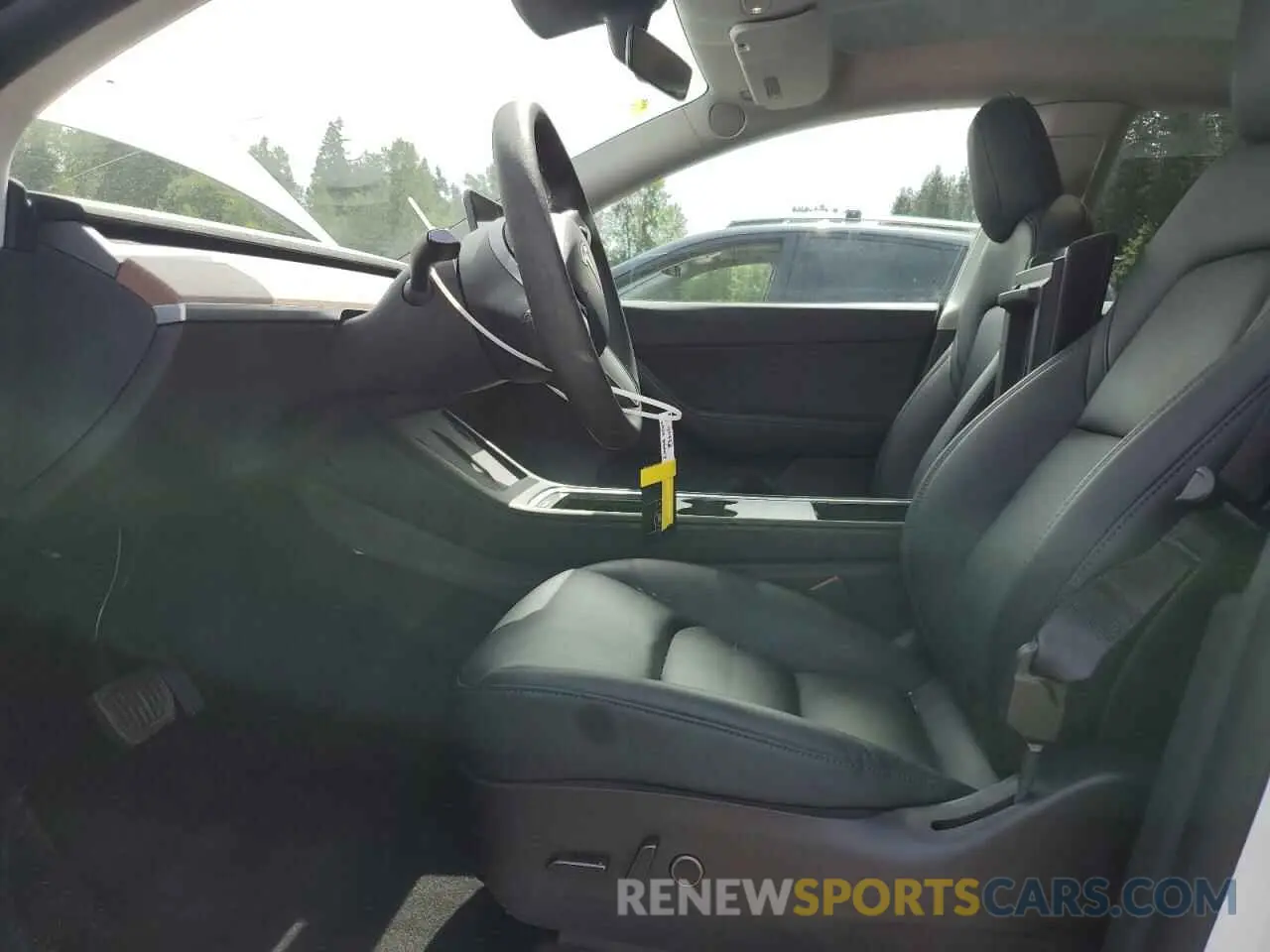 7 fotografías del automóvil dañado 5YJYGDEE5MF285098 TESLA MODEL Y 2021