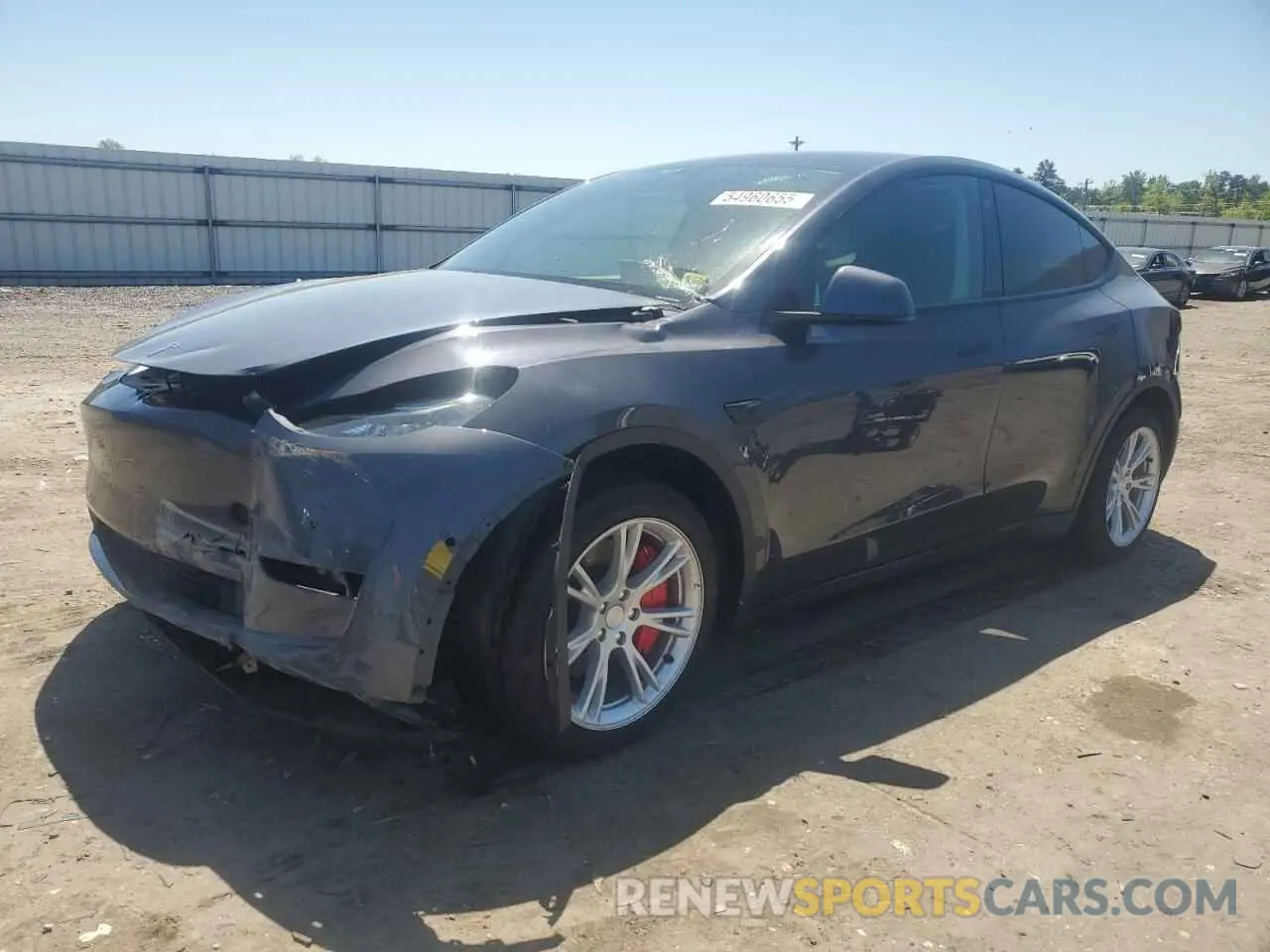1 fotografías del automóvil dañado 5YJYGDEE6MF074492 TESLA MODEL Y 2021