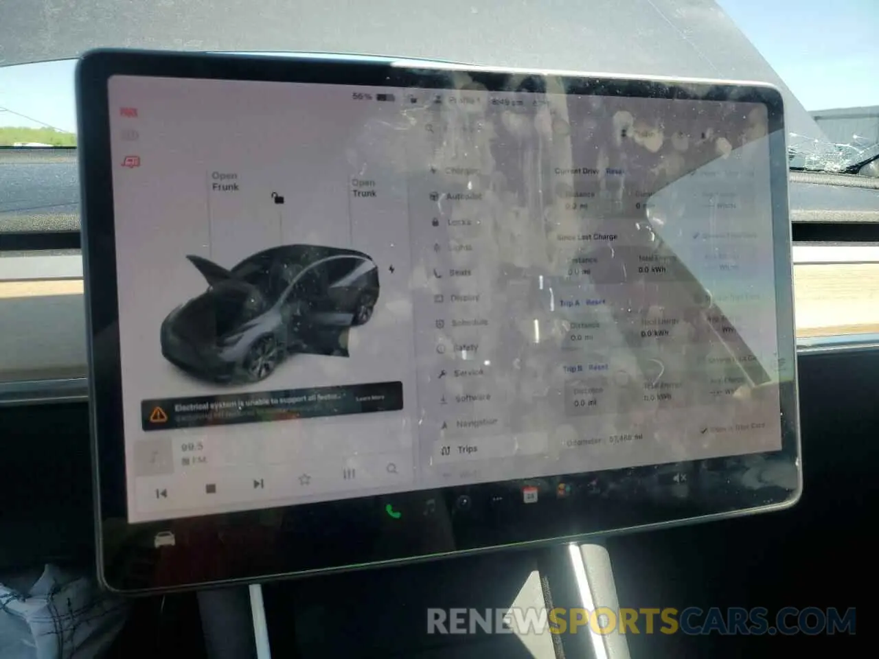 9 fotografías del automóvil dañado 5YJYGDEE6MF074492 TESLA MODEL Y 2021