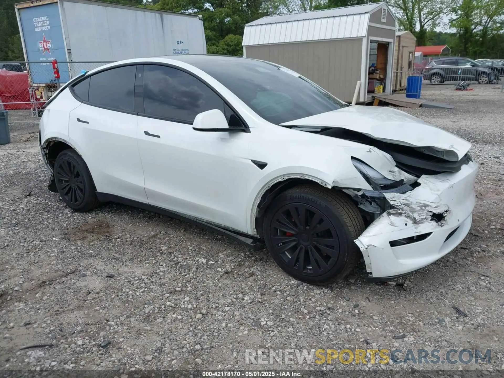 1 fotografías del automóvil dañado 5YJYGDEE6MF083029 TESLA MODEL Y 2021