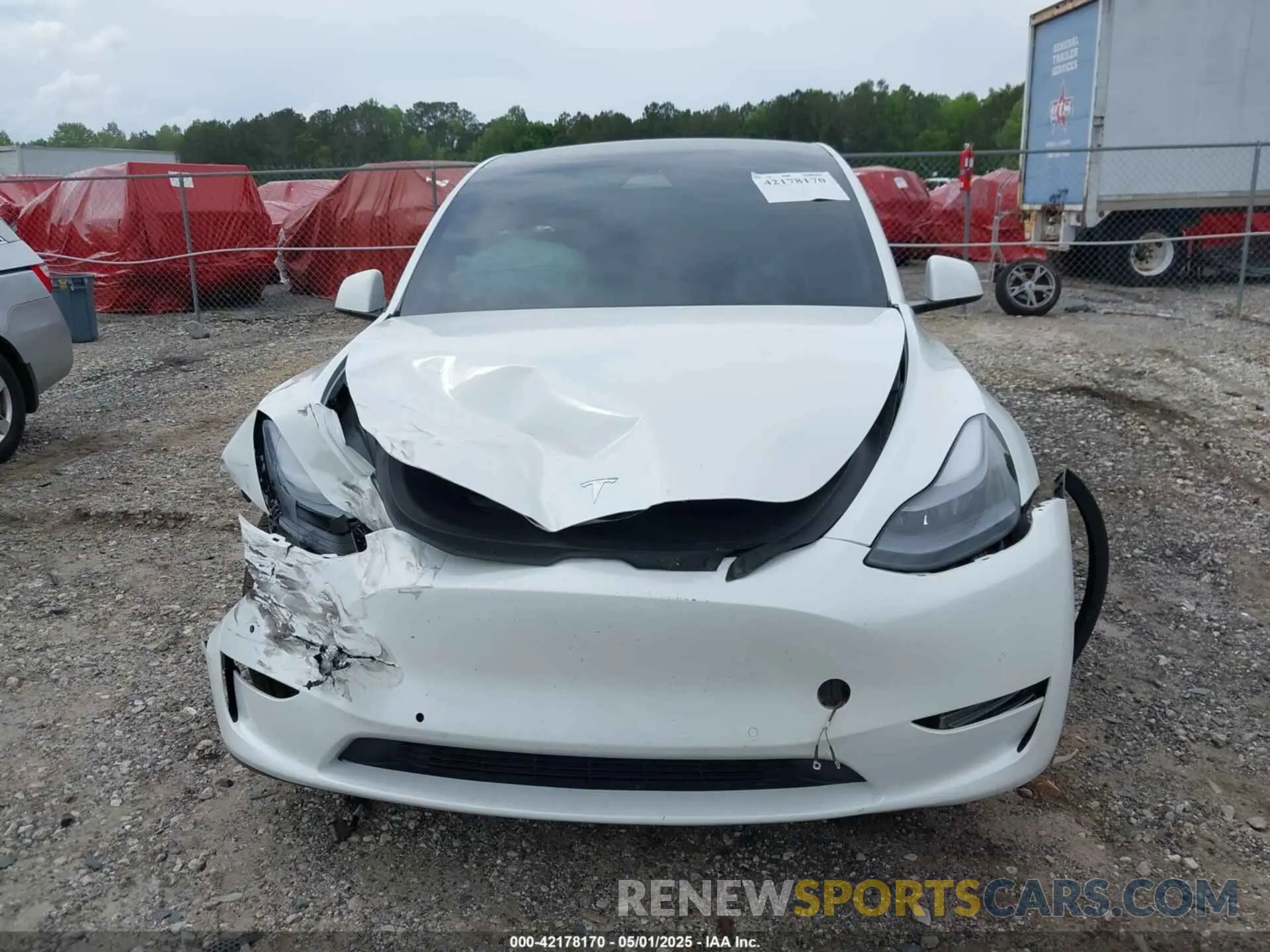 11 fotografías del automóvil dañado 5YJYGDEE6MF083029 TESLA MODEL Y 2021