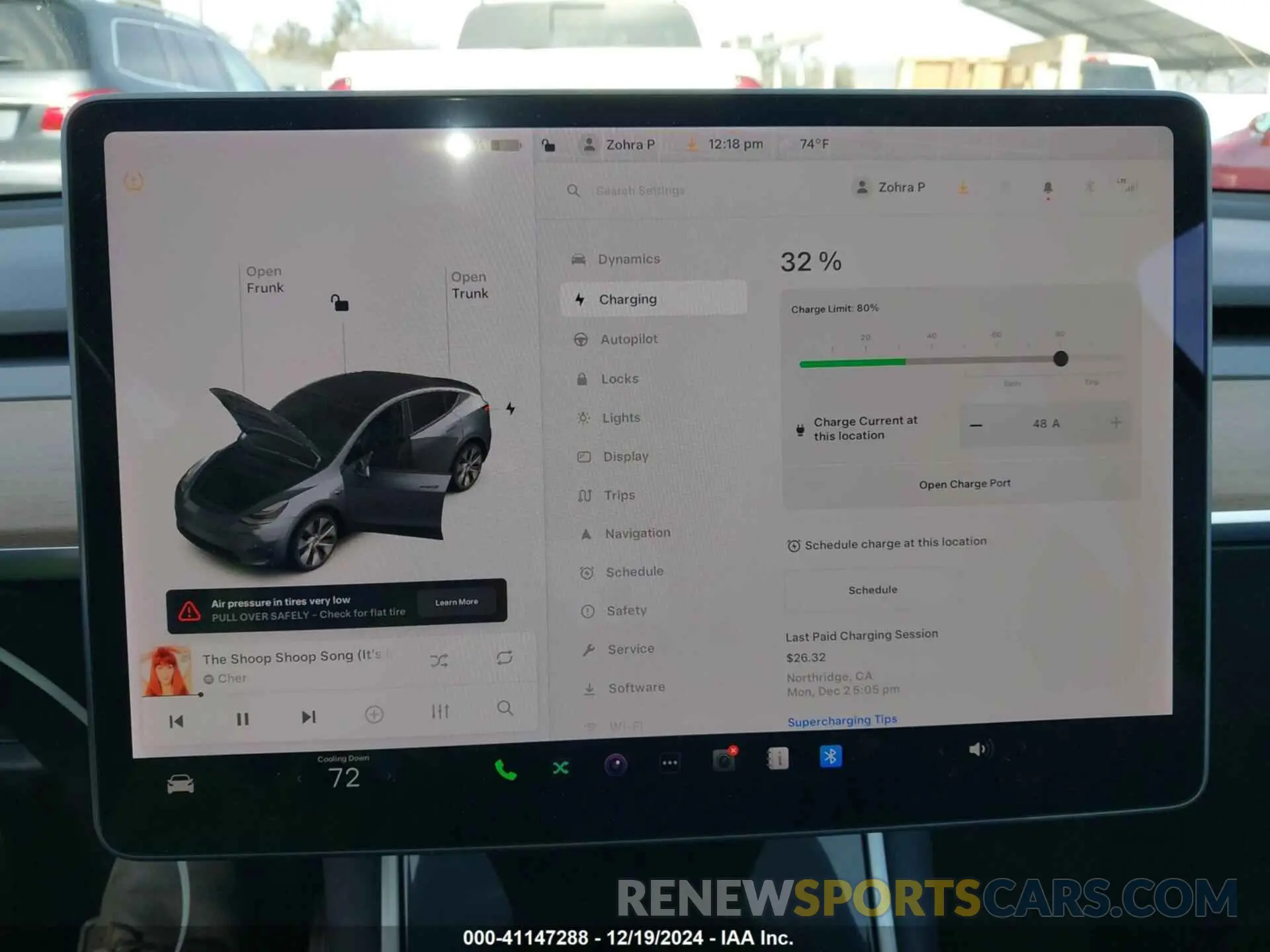 17 fotografías del automóvil dañado 5YJYGDEE6MF094936 TESLA MODEL Y 2021