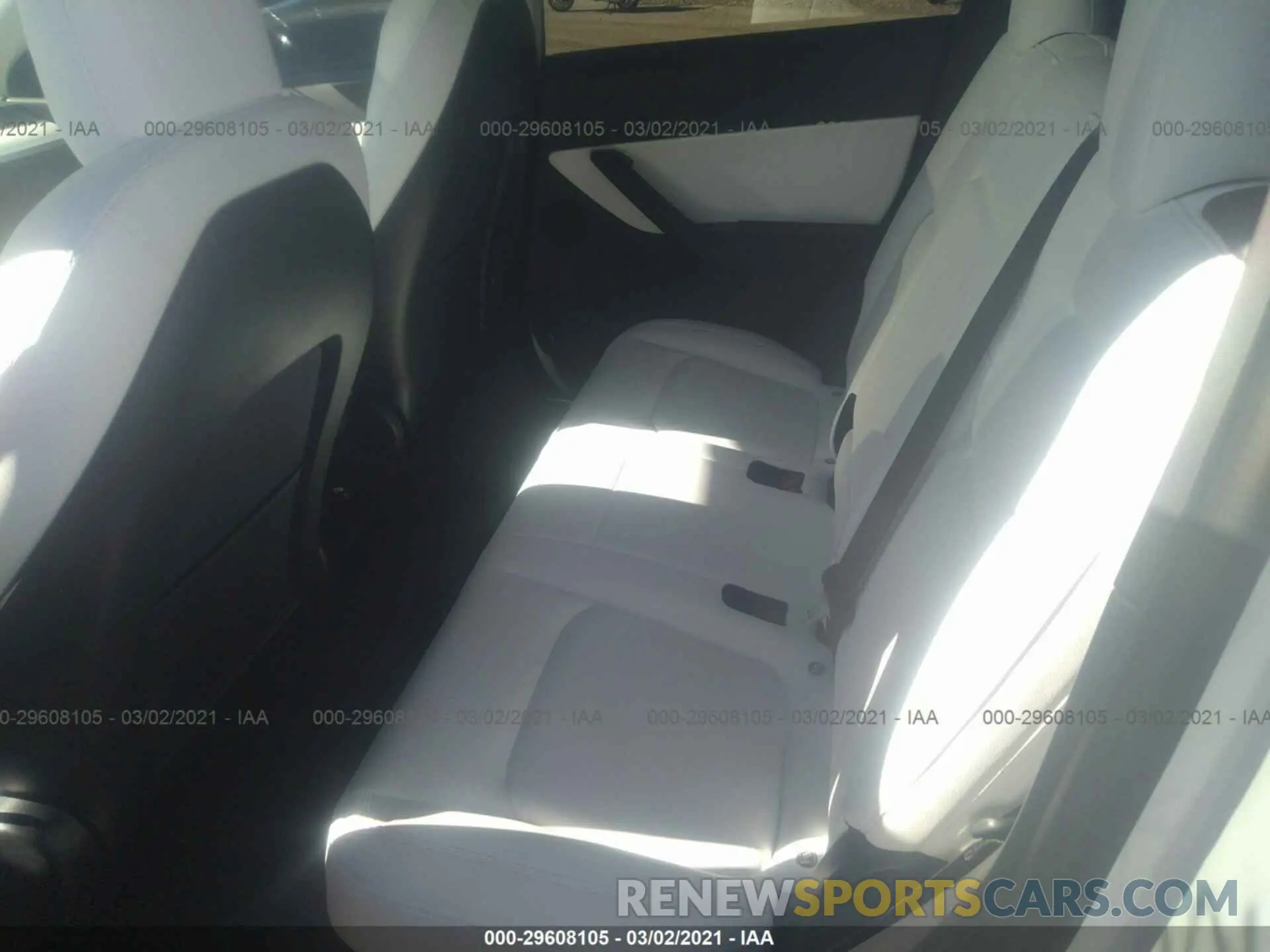 8 fotografías del automóvil dañado 5YJYGDEE6MF095794 TESLA MODEL Y 2021