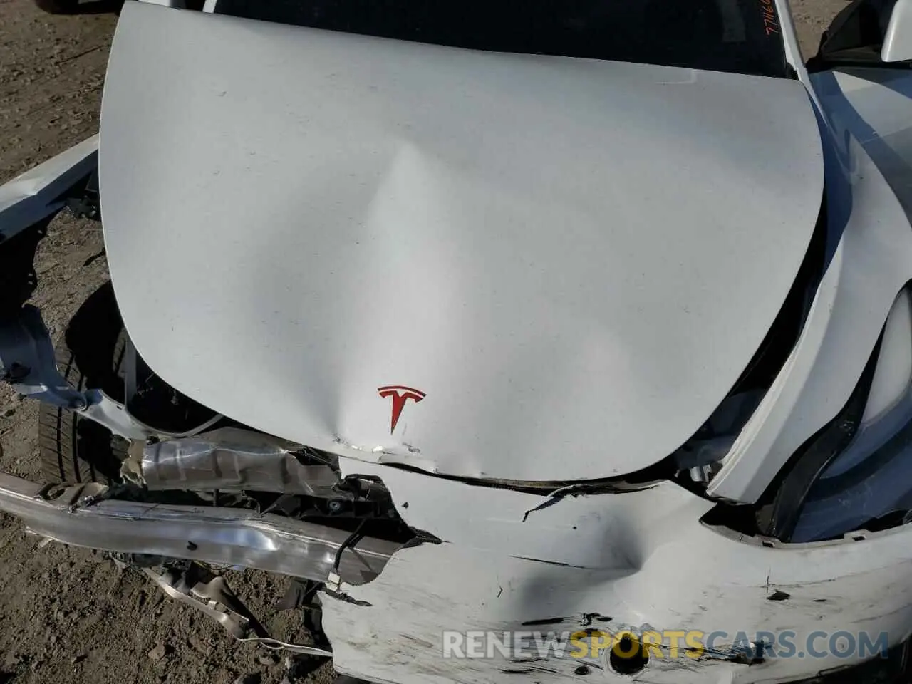 11 fotografías del automóvil dañado 5YJYGDEE6MF115378 TESLA MODEL Y 2021