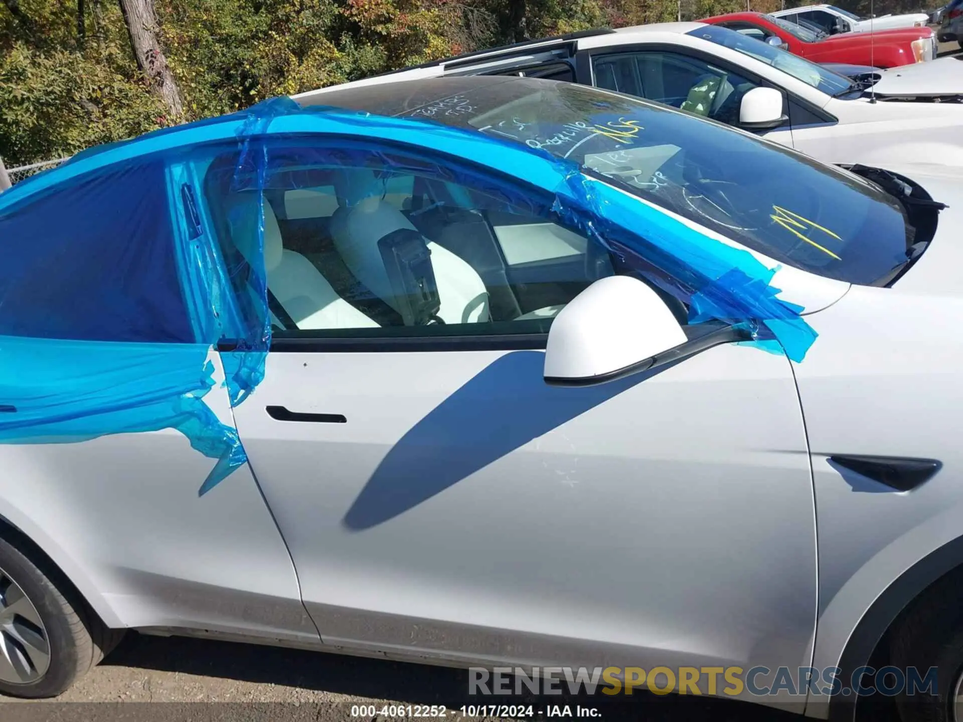12 fotografías del automóvil dañado 5YJYGDEE6MF118121 TESLA MODEL Y 2021