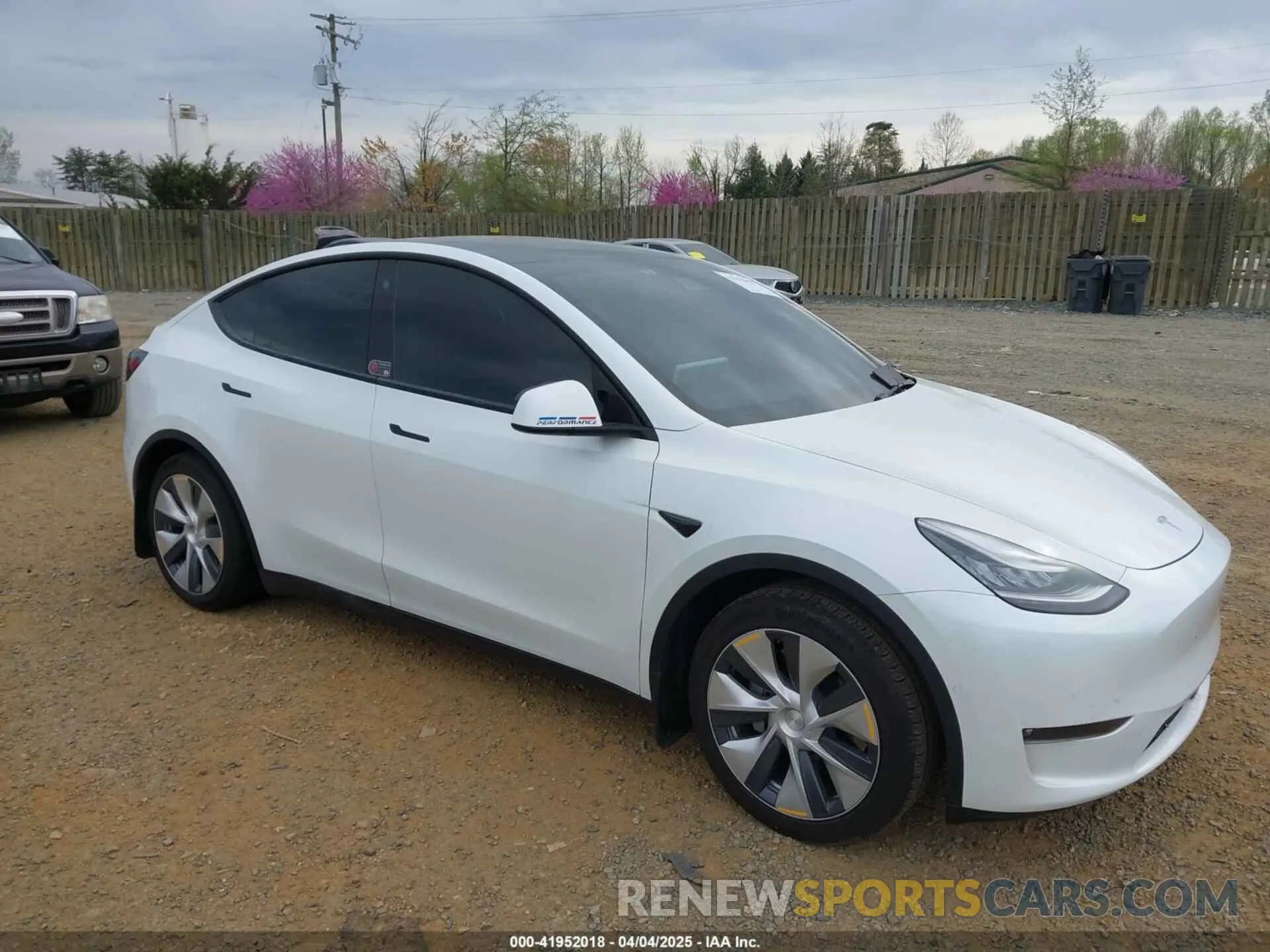 1 fotografías del automóvil dañado 5YJYGDEE6MF122363 TESLA MODEL Y 2021