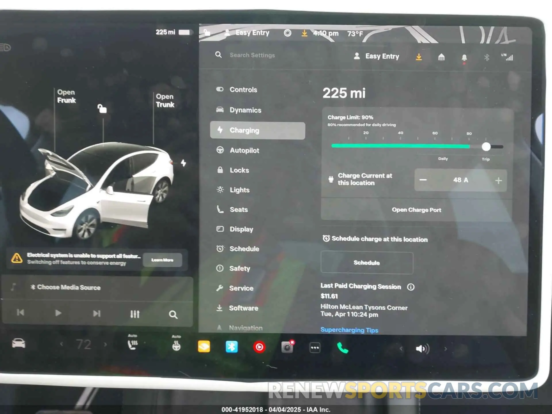 17 fotografías del automóvil dañado 5YJYGDEE6MF122363 TESLA MODEL Y 2021
