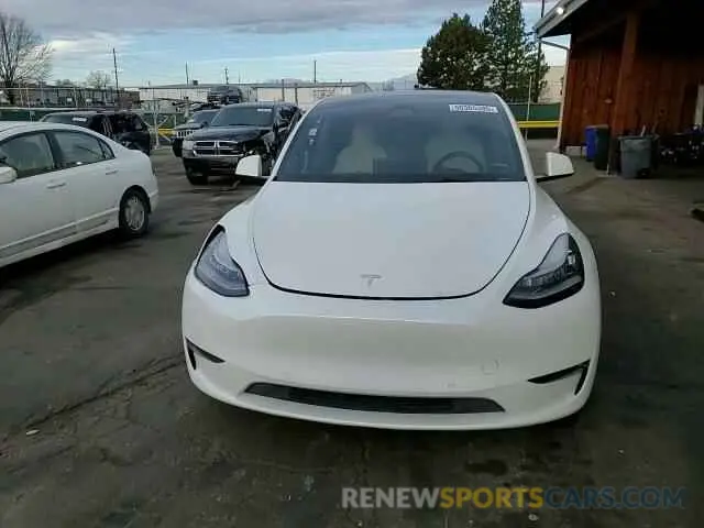 10 fotografías del automóvil dañado 5YJYGDEE6MF187603 TESLA MODEL Y 2021