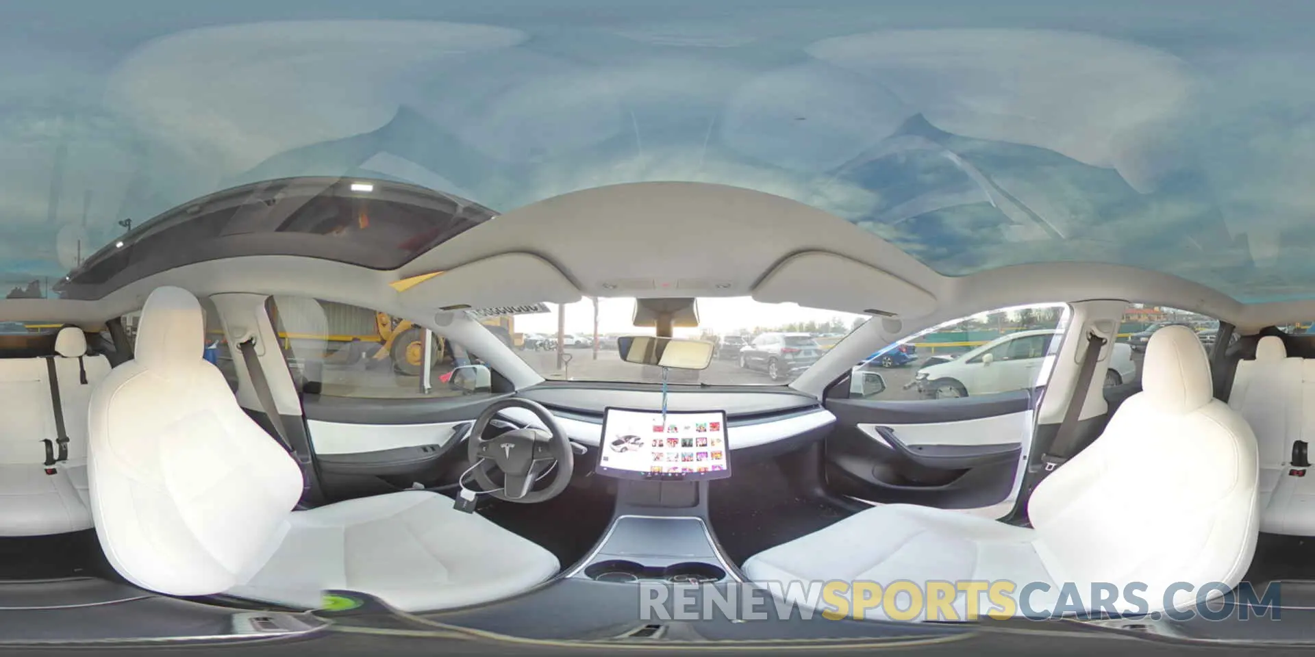 12 fotografías del automóvil dañado 5YJYGDEE6MF187603 TESLA MODEL Y 2021