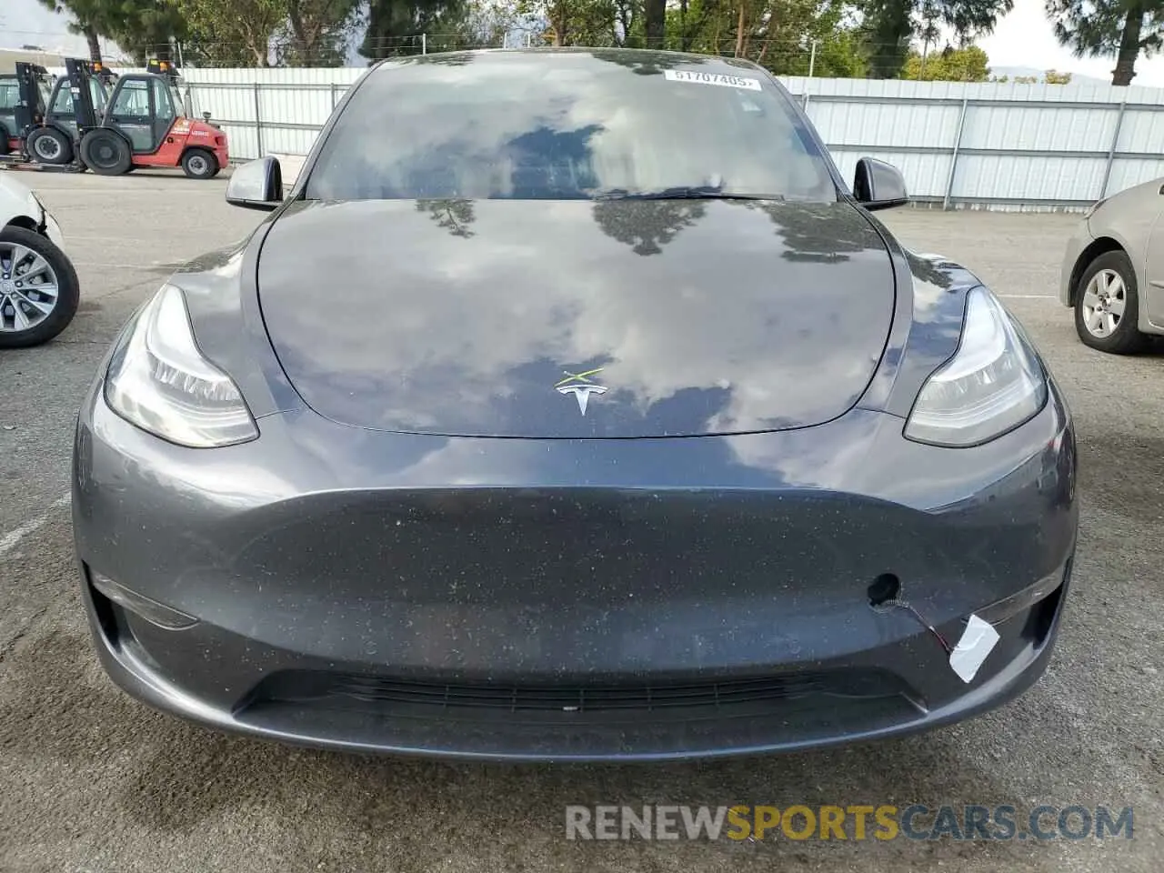 11 fotografías del automóvil dañado 5YJYGDEE6MF200883 TESLA MODEL Y 2021